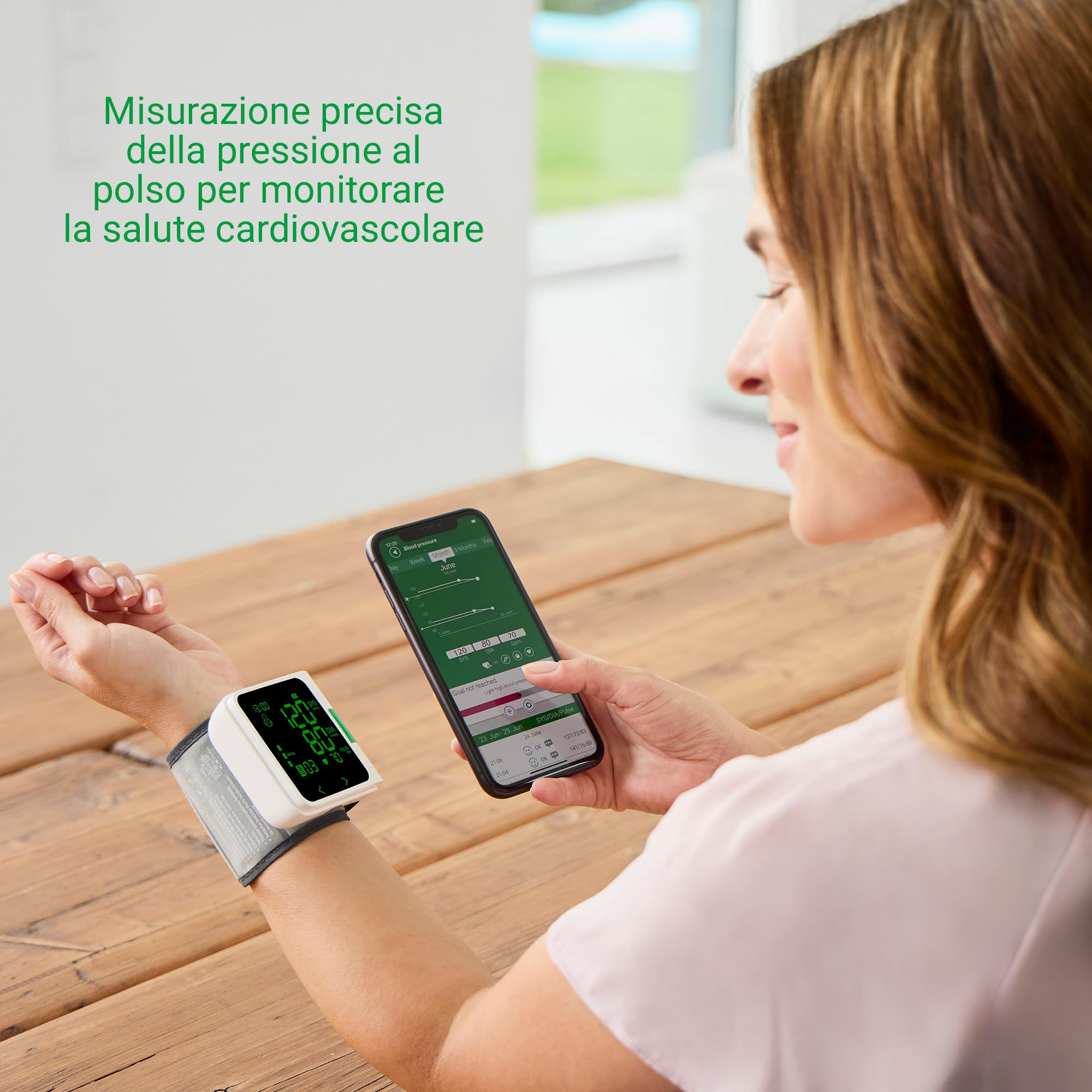 medisana-bw-360-misuratore-di-pressione-da-polso-bluetooth-con-app-scala-a-semaf image 3