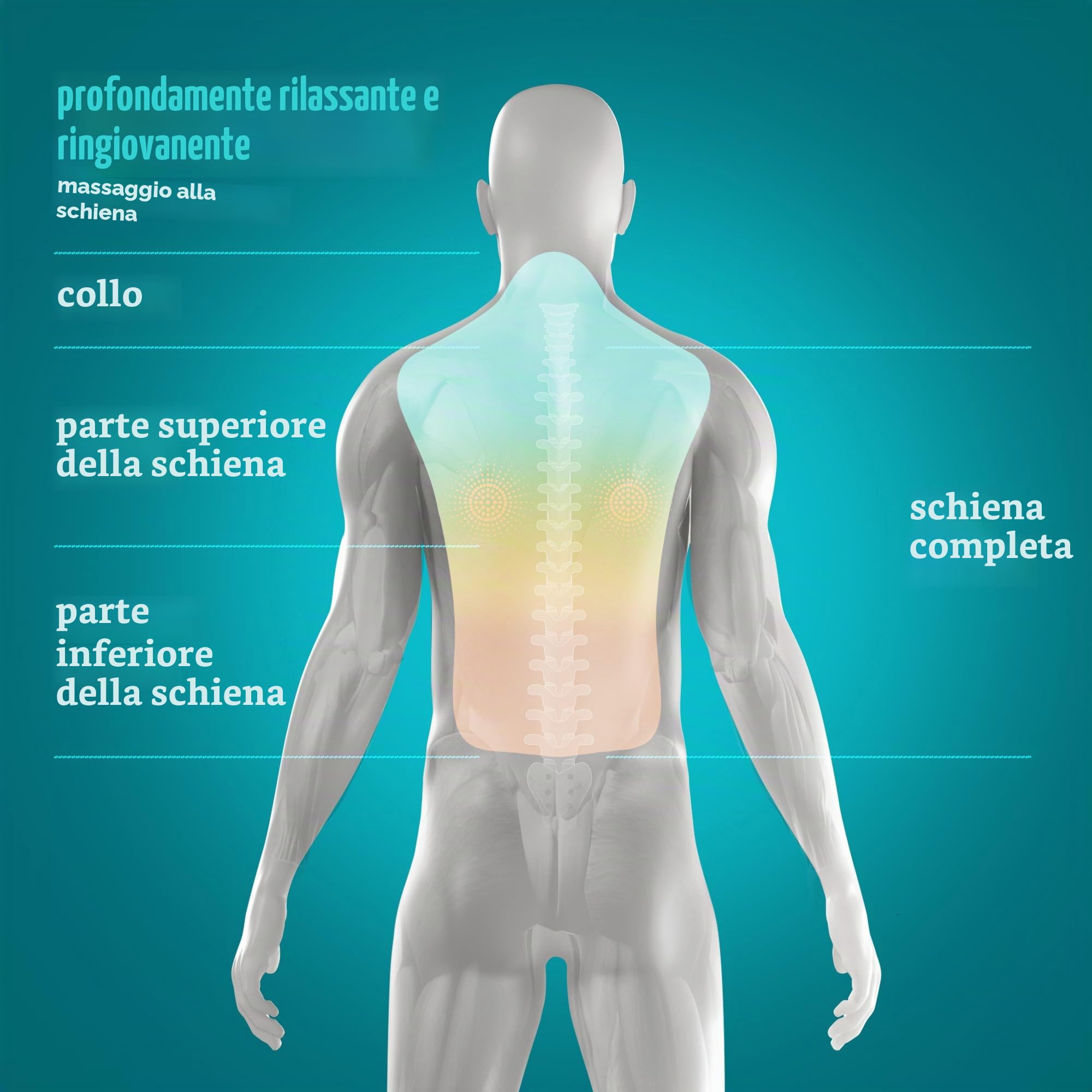 homedics-shiatsu-experience-massaggiatore-corporeo-con-calore-per-collo-schiena- image 2