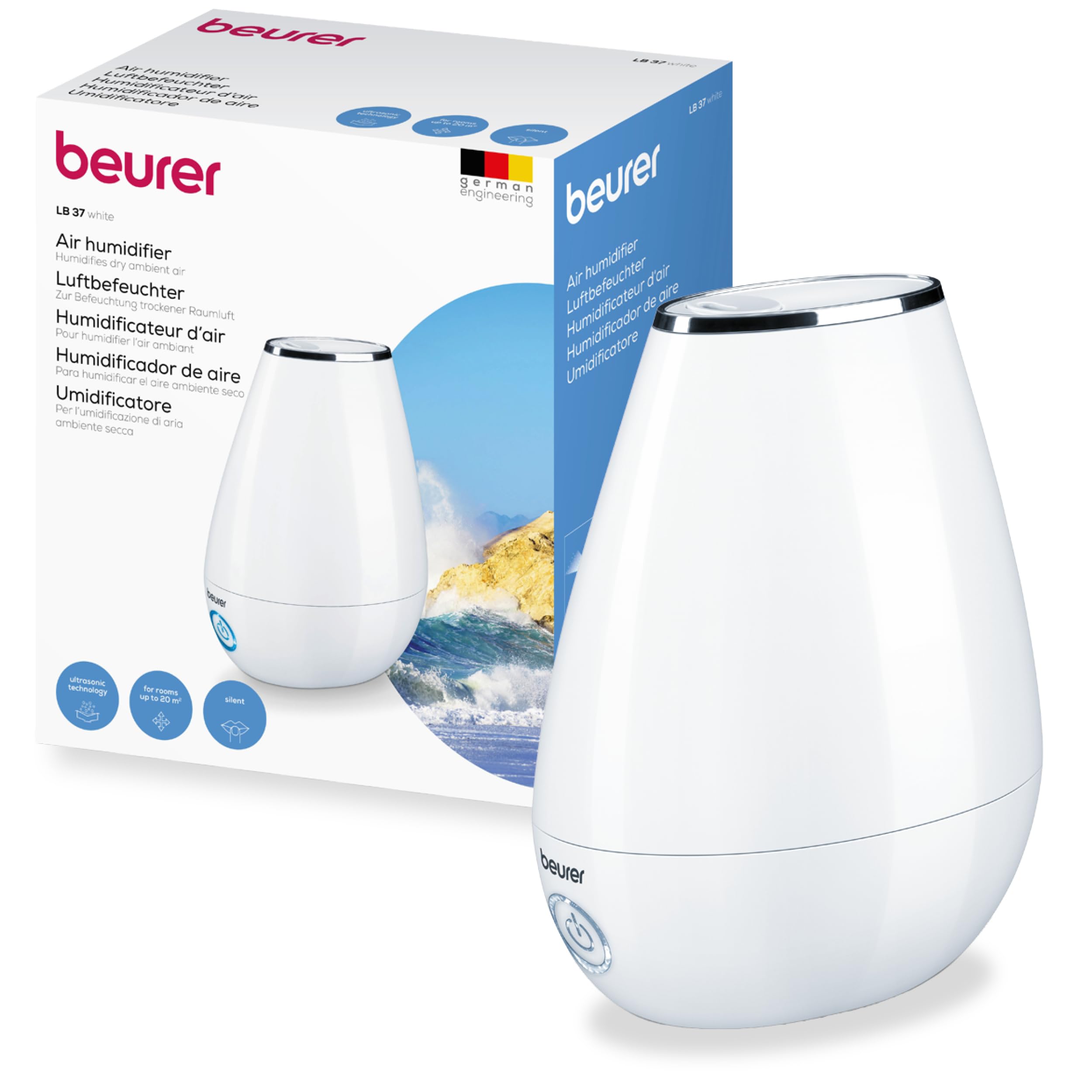 beurer-lb-37-umidificatore-a-ultrasuoni-con-diffusore-aromatico image 8
