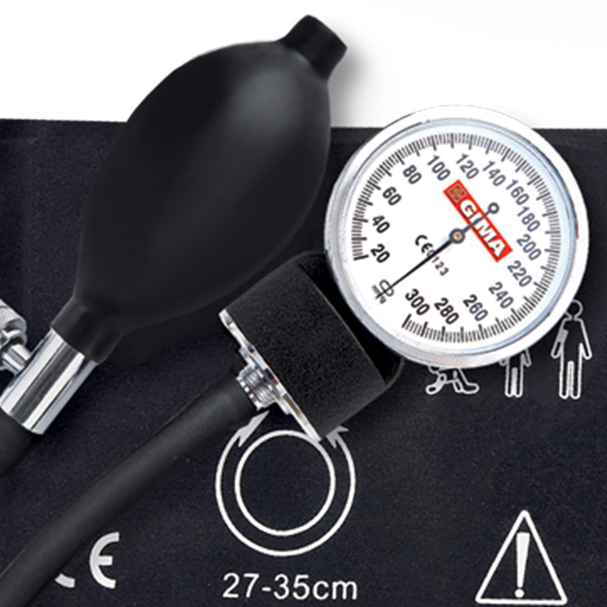 gima-yton-classico-sfigmomanometro-aneroide-con-bracciale-in-nylon-e-valvola-cro image 3