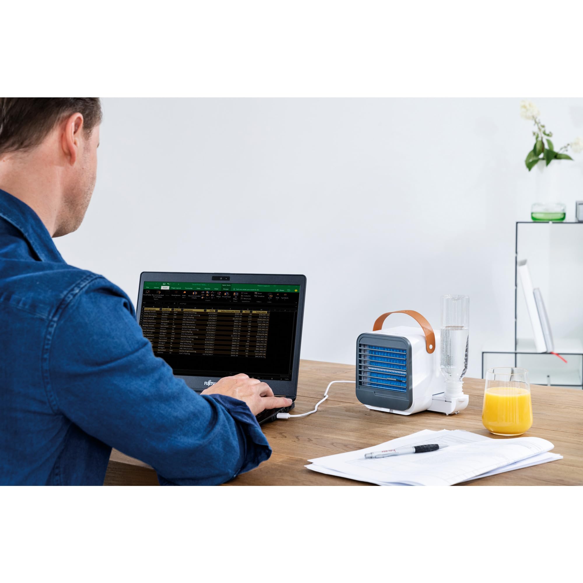 beurer-lv-50-fresh-breeze-raffrescatore-e-umidificatore-portatile-con-ventilator image 4