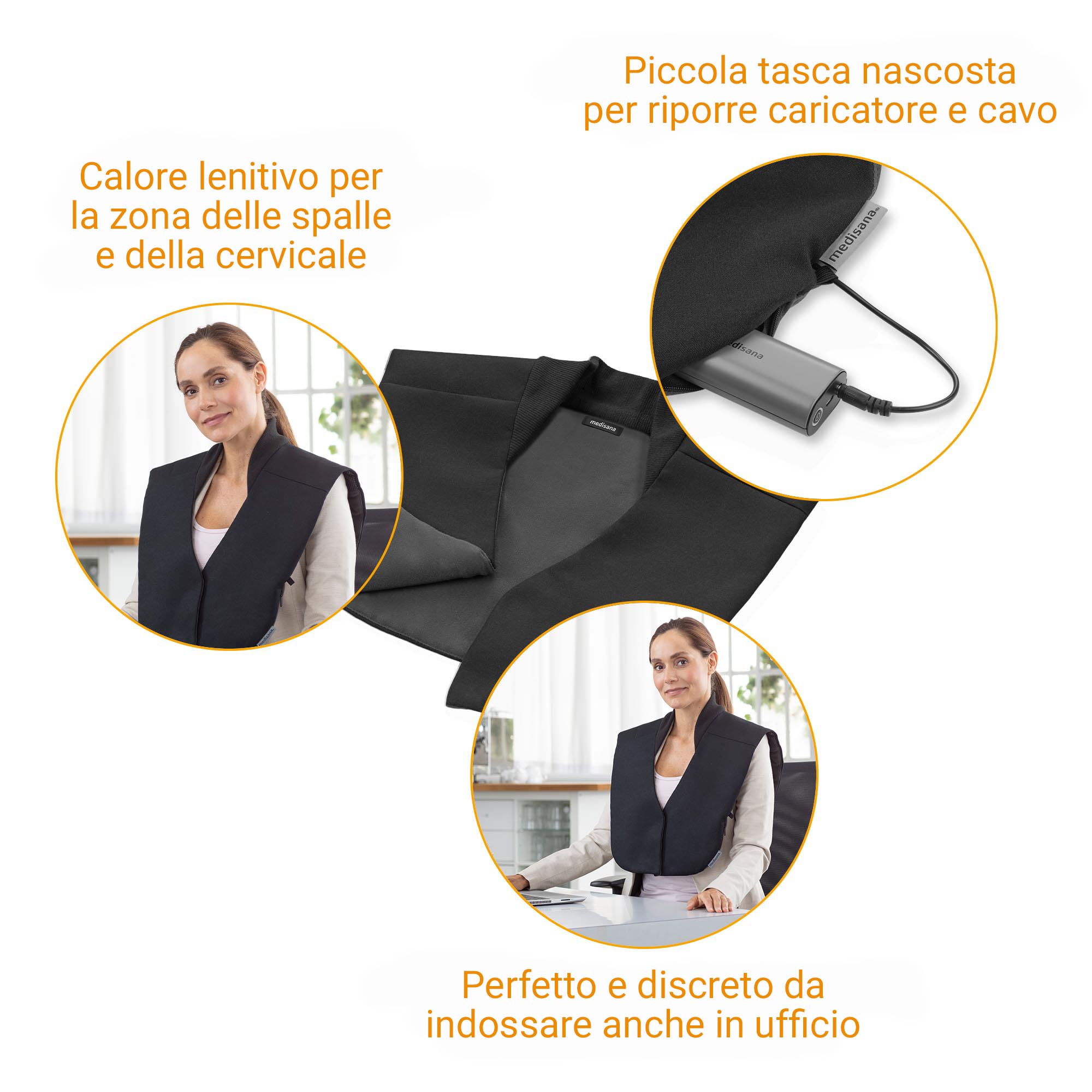 medisana-ol-100-riscaldamento-cappa-cordless-con-powerbank image 4