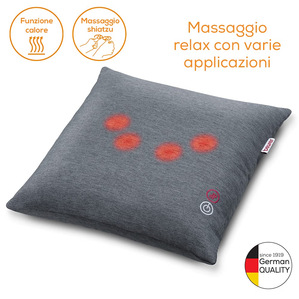 beurer-mg-135-cuscino-massaggiante-shiatsu-con-calore-4-testine-40x40-cm image 2
