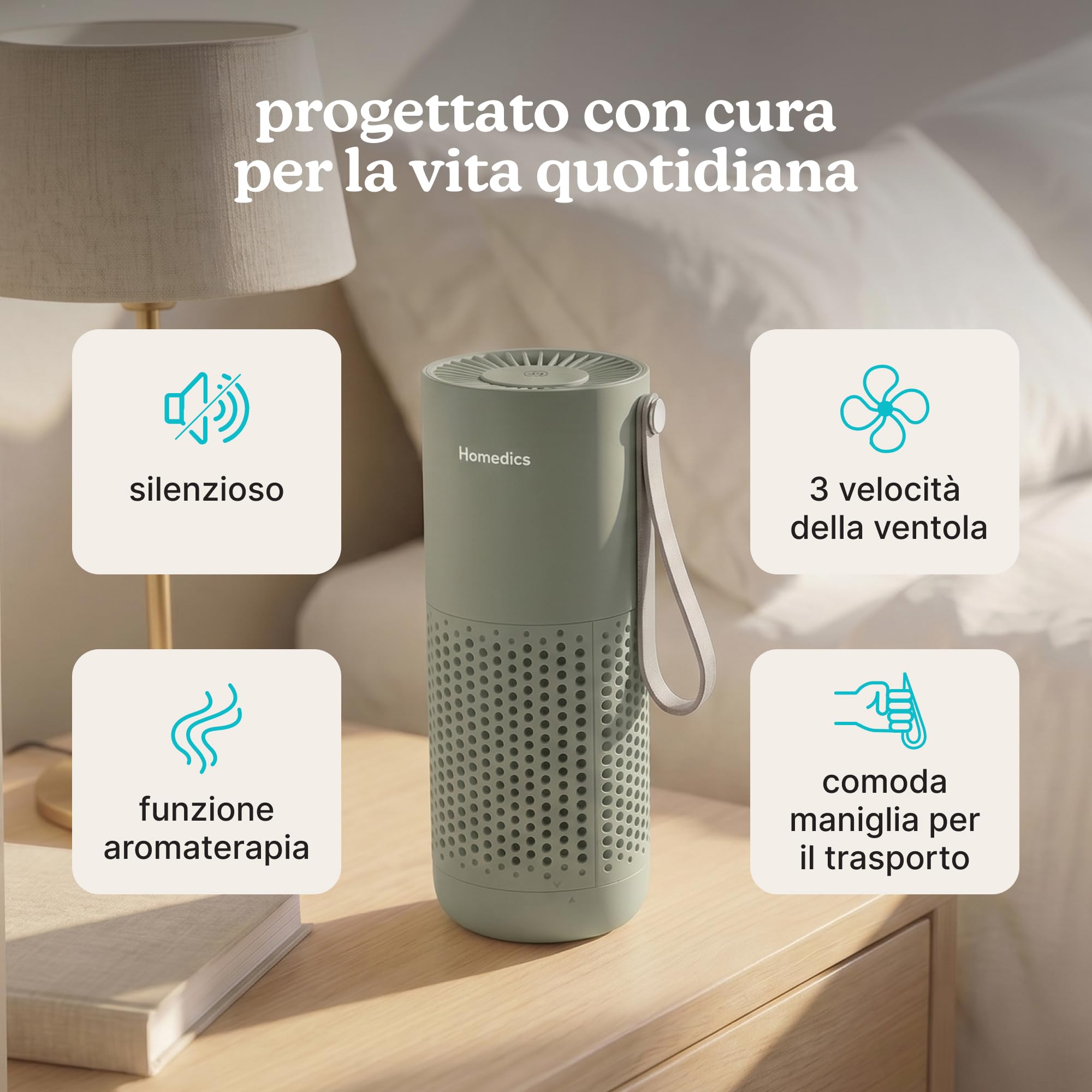 homedics-whisperpure-mini-purificatore-d-aria-hepa-type-portatile-senza-fili-sal image 5