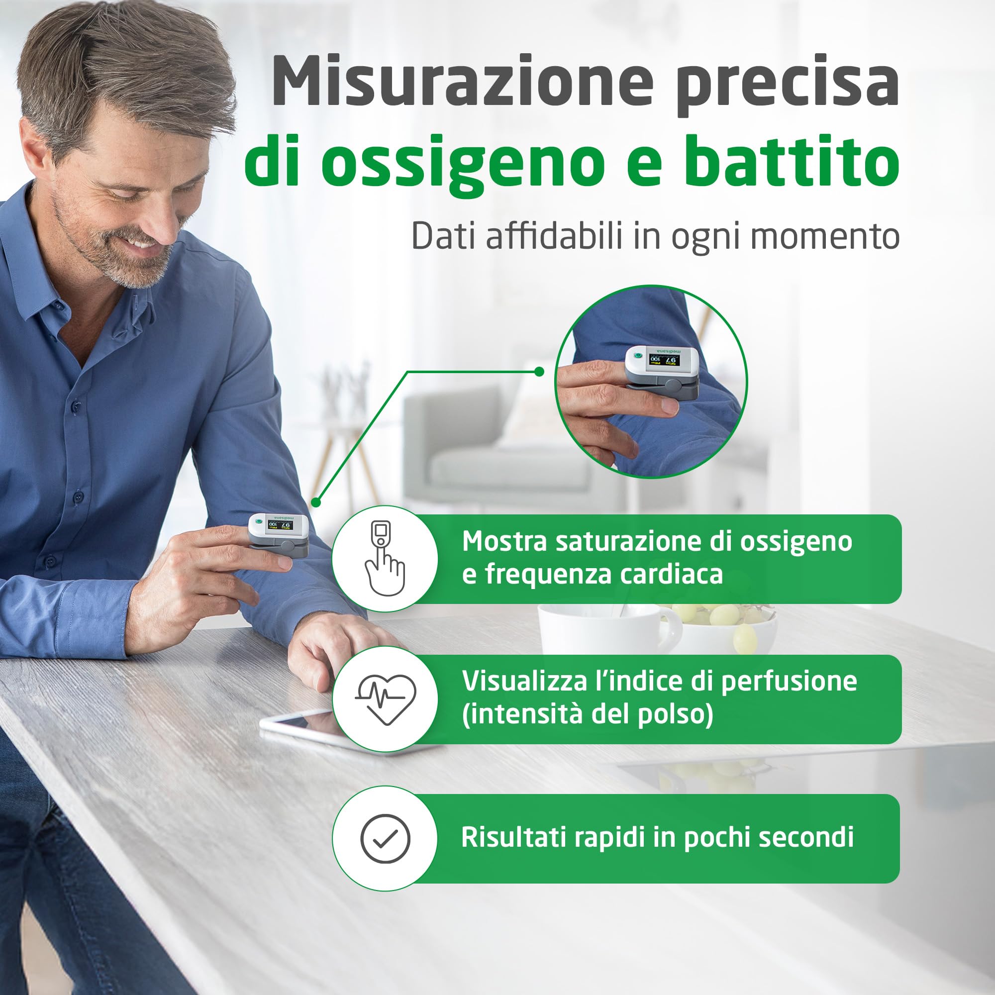 medisana-pm-100-pulsossimetro-da-dito-con-display-oled image 2