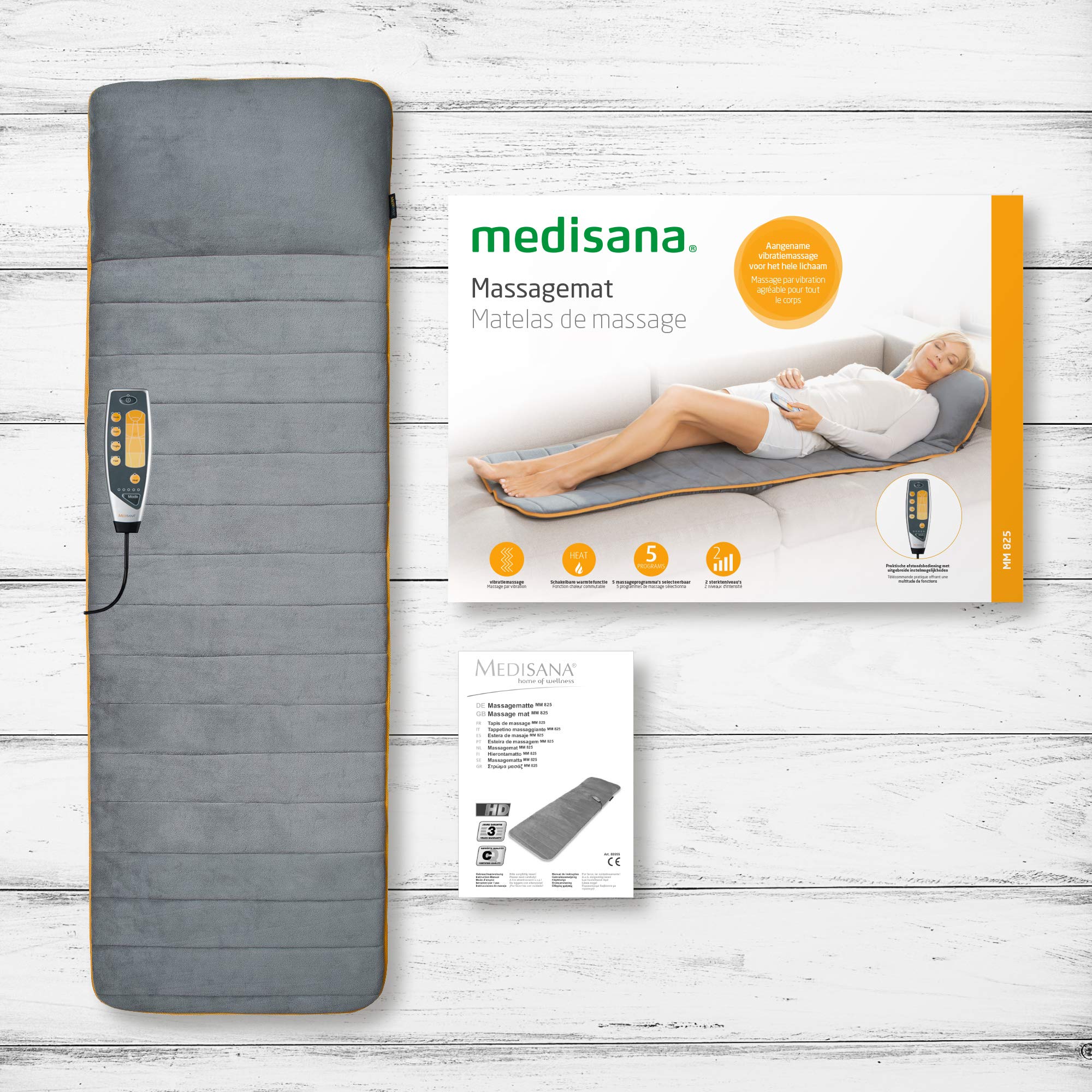 medisana-mm-825-tappetino-massaggio-shiatsu-con-calore-e-telecomando image 7