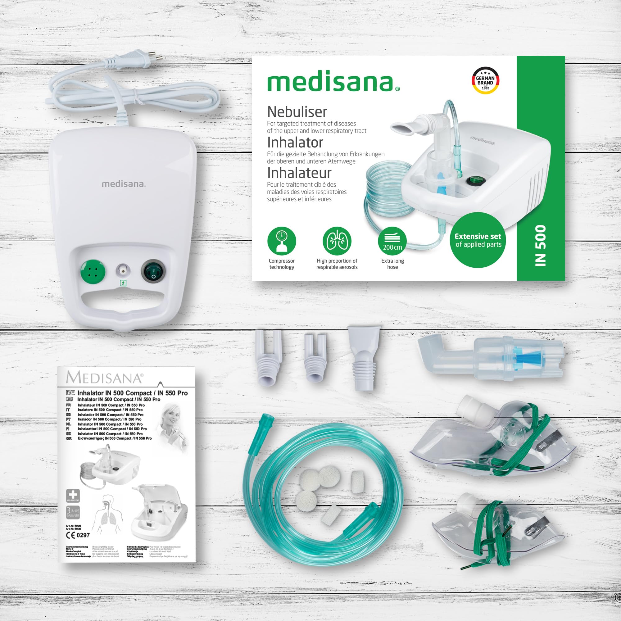 medisana-in-500-inalatore-a-compressore-maschere-adulti-e-bambini-5-filtri image 5