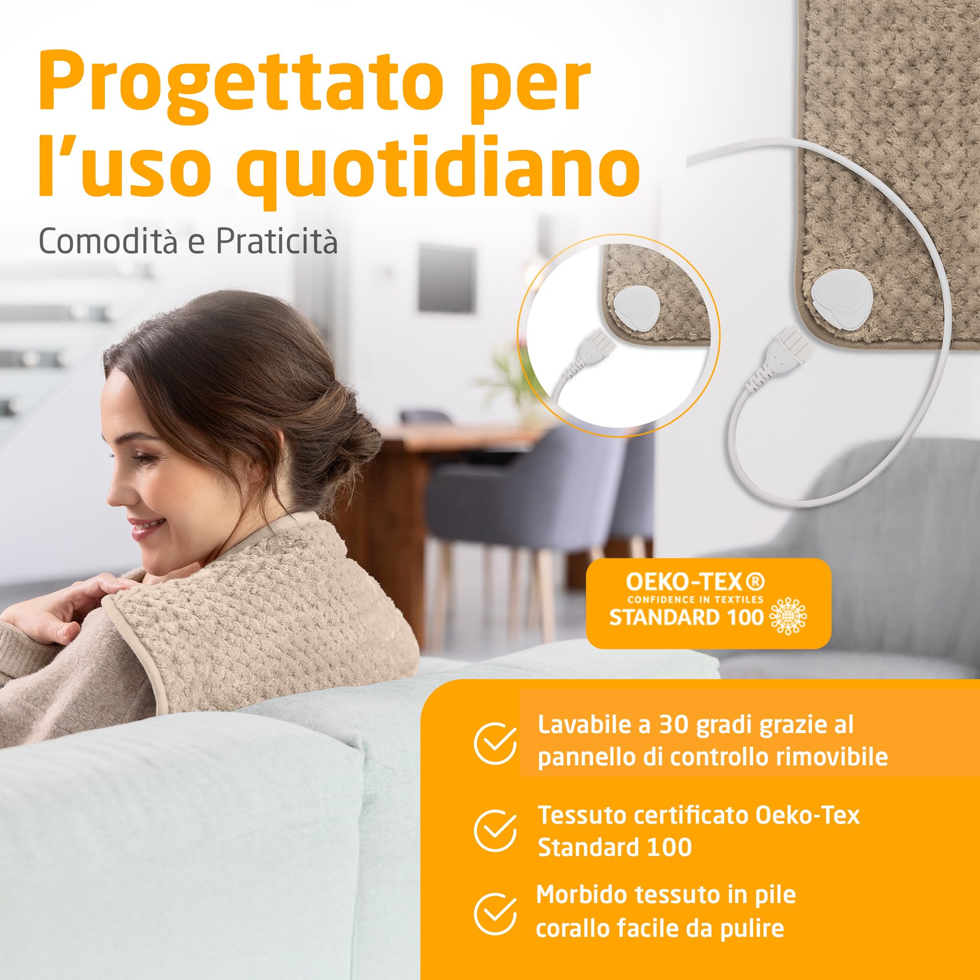 medisana-hp-519-cuscino-riscaldante-per-schiena-e-collo-con-4-livelli image 4
