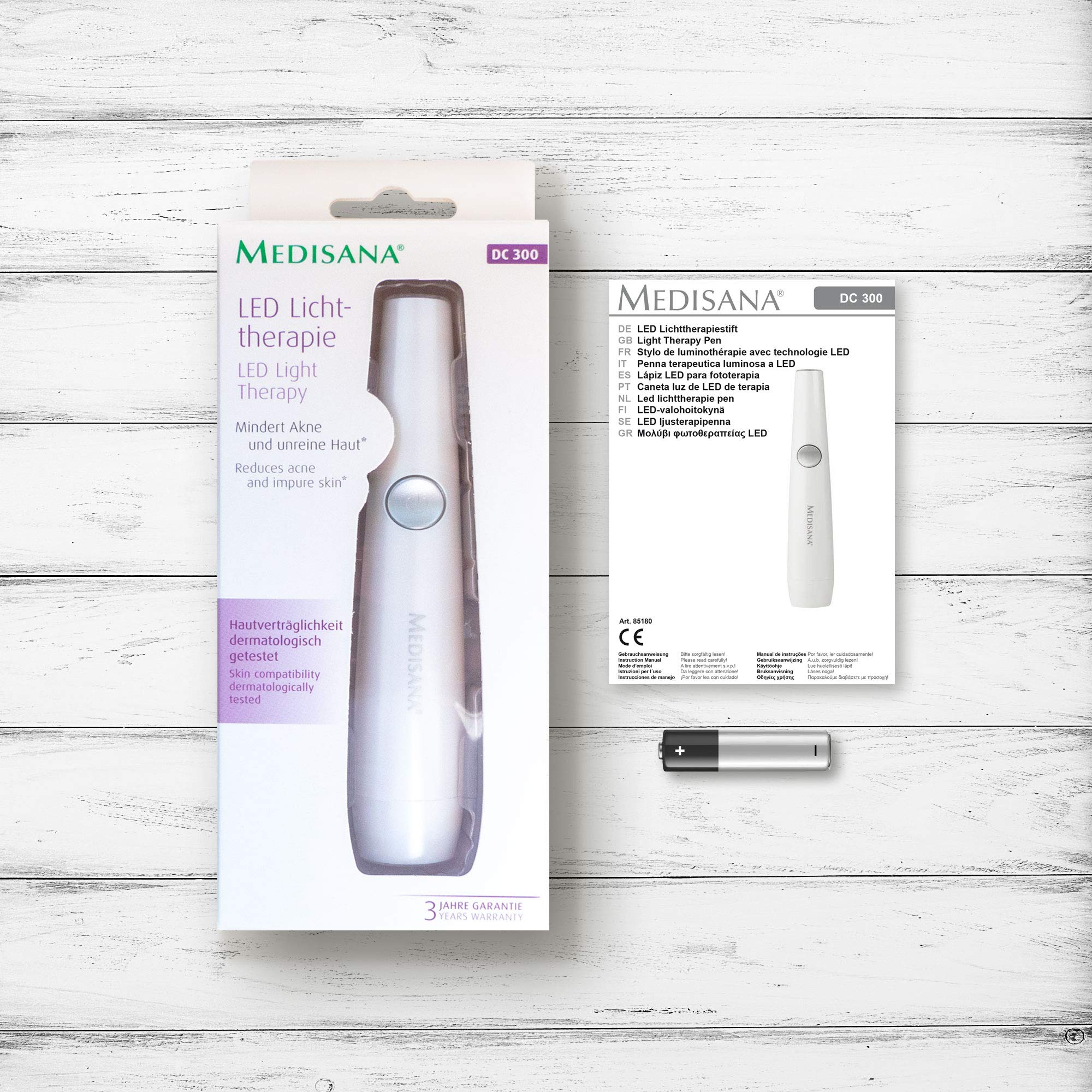 medisana-dc-300-penna-anti-acne-led-con-terapia-luce-rossa-e-blu image 8