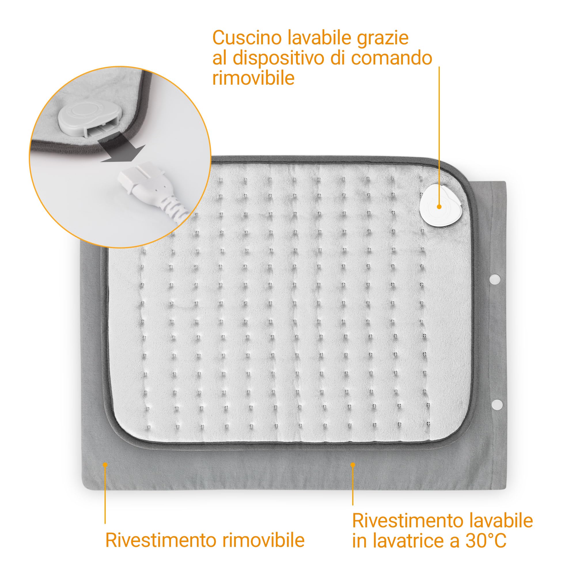 medisana-hp-605-termoforo-elettrico-30x40-cm-con-4-livelli-di-calore image 5