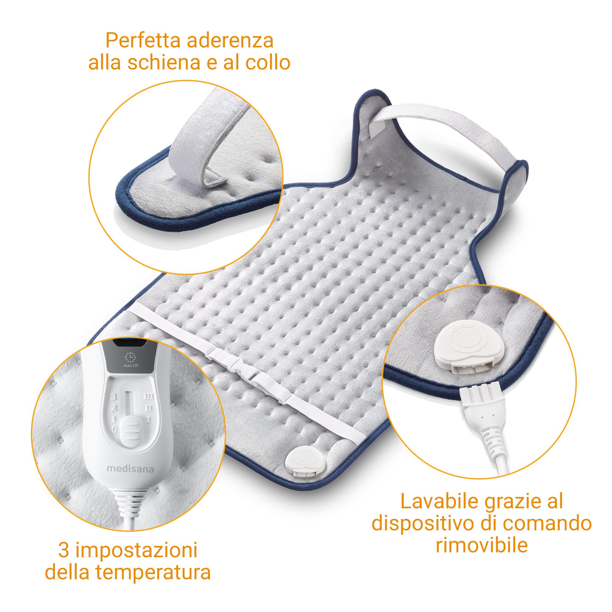 medisana-hp-460-cuscino-riscaldante-per-collo-e-schiena-con-3-livelli-di-tempera image 4