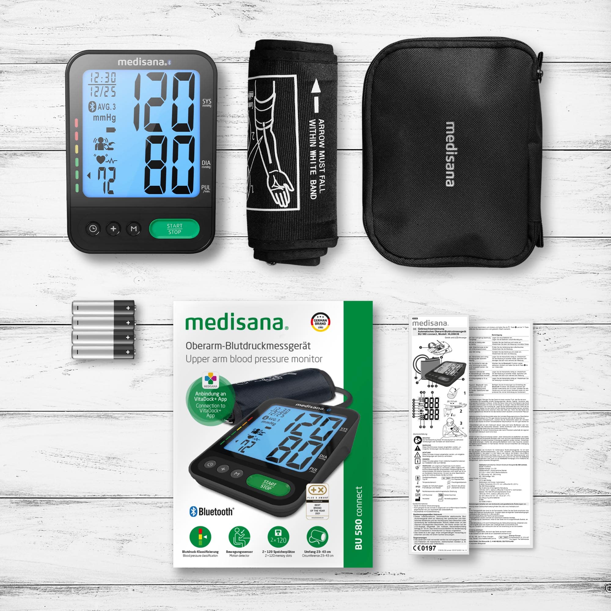medisana-bu-580-connect-misuratore-di-pressione-braccio-con-bluetooth image 7
