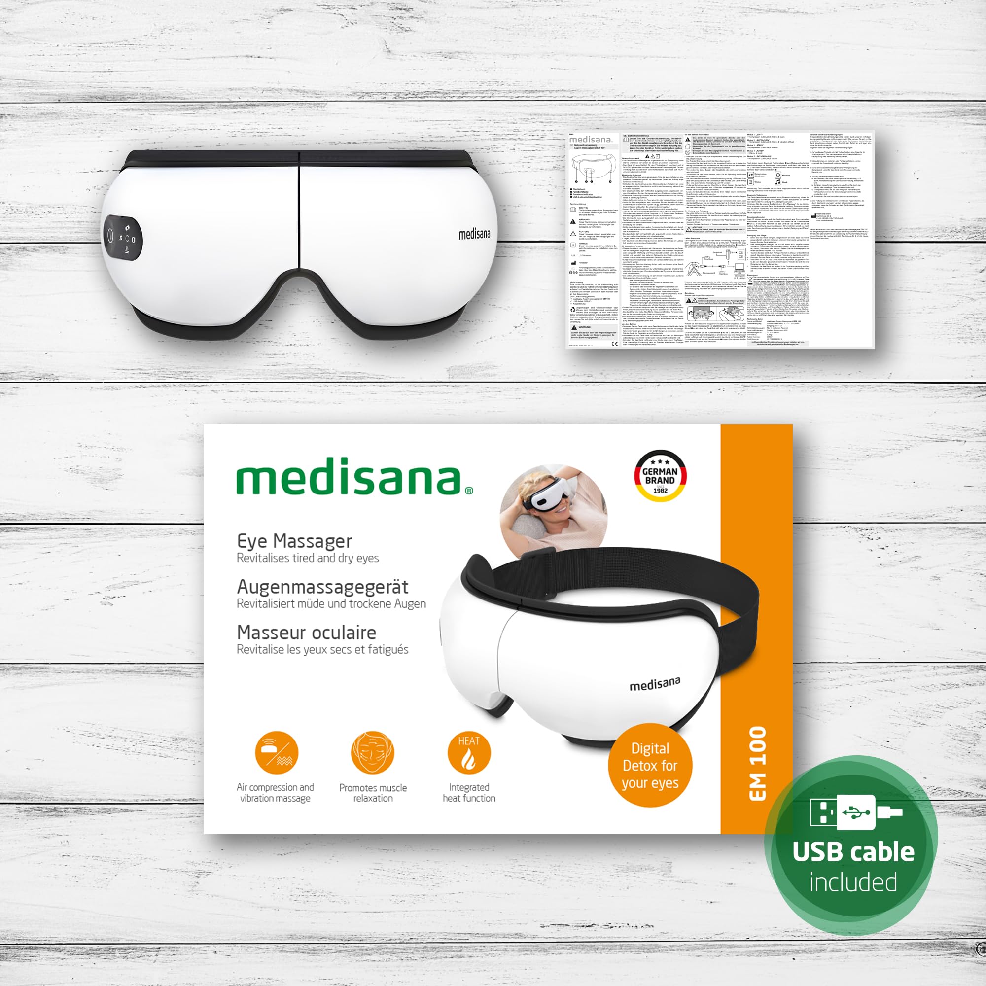 medisana-em-100-massaggiatore-per-occhi-con-massaggio-calore-e-musica-maschera-o image 5