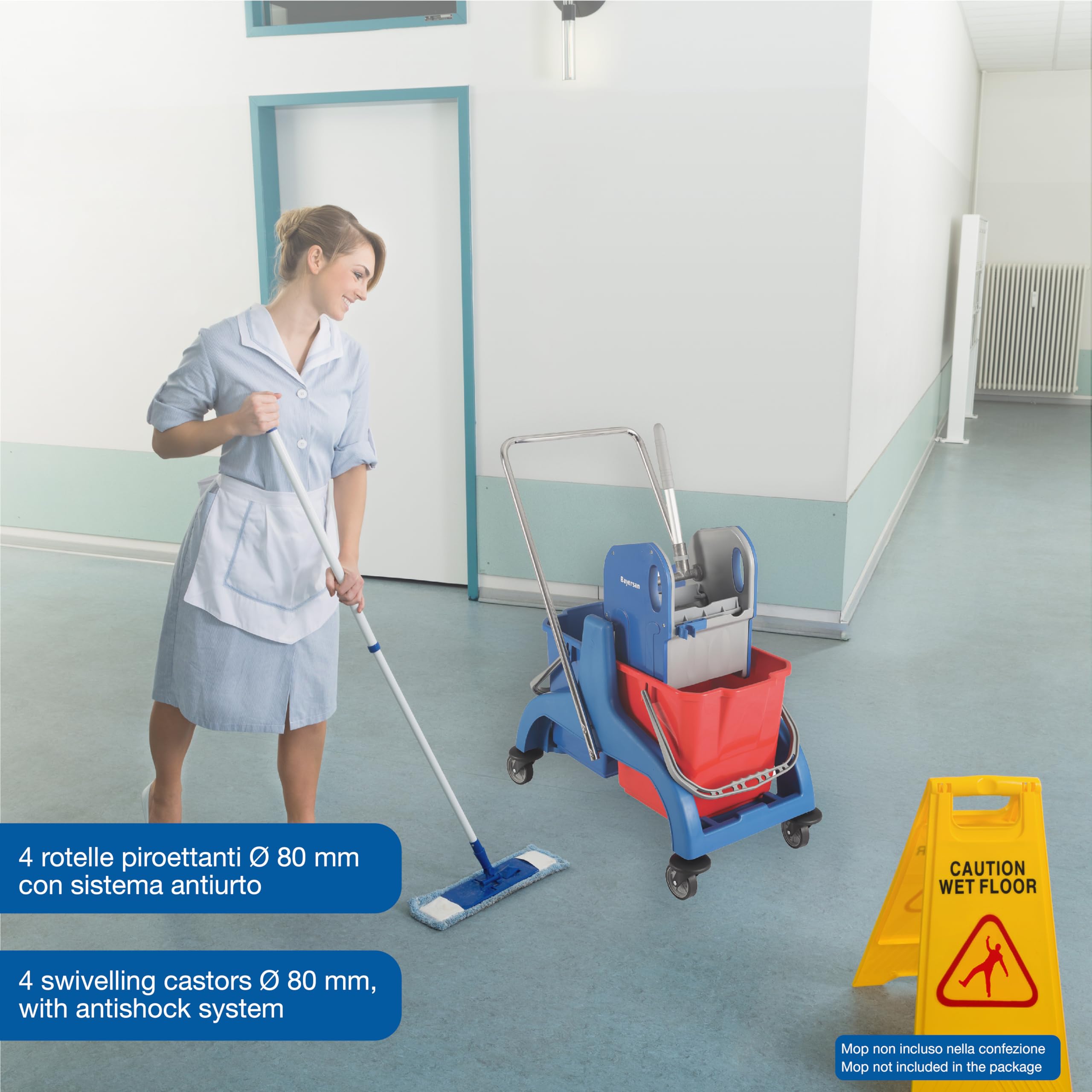 gima-45950-carrello-per-pulizie-basic-con-doppio-secchio-25-l image 5