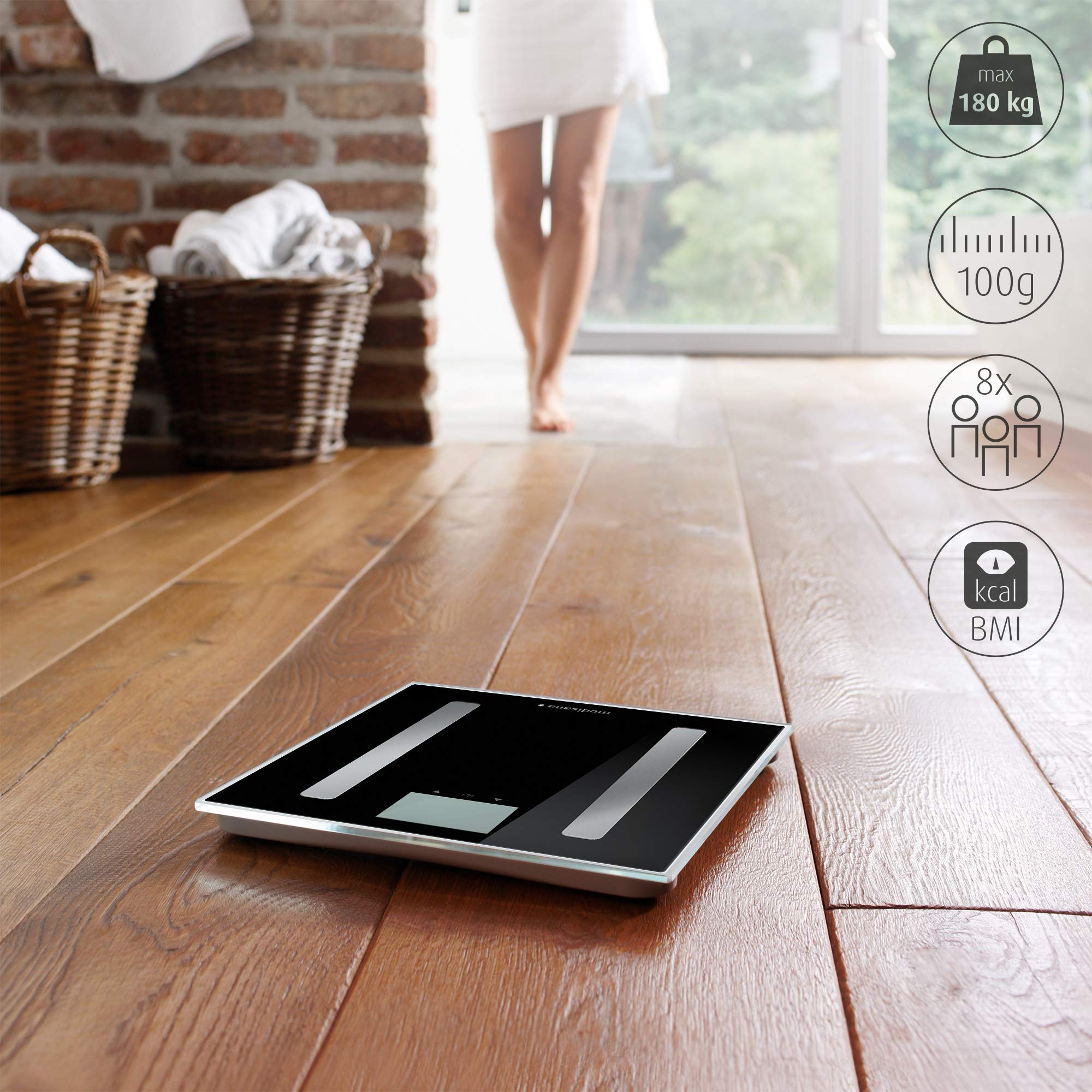 medisana-bs-a45-connect-bilancia-digitale-per-analisi-corporea-con-app image 3