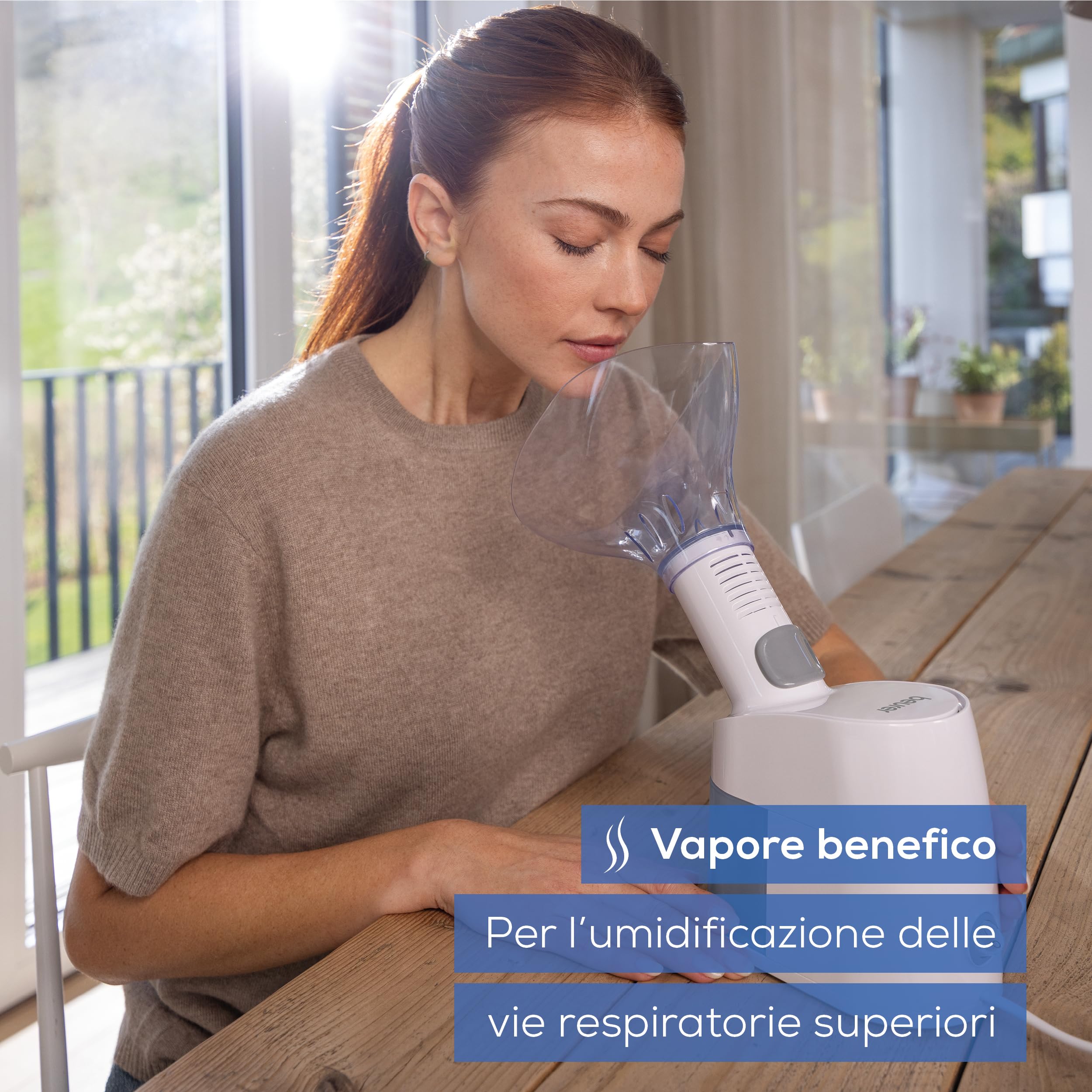 beurer-si-40-nebulizzatore-a-vapore-per-raffreddore-e-aromaterapia image 2