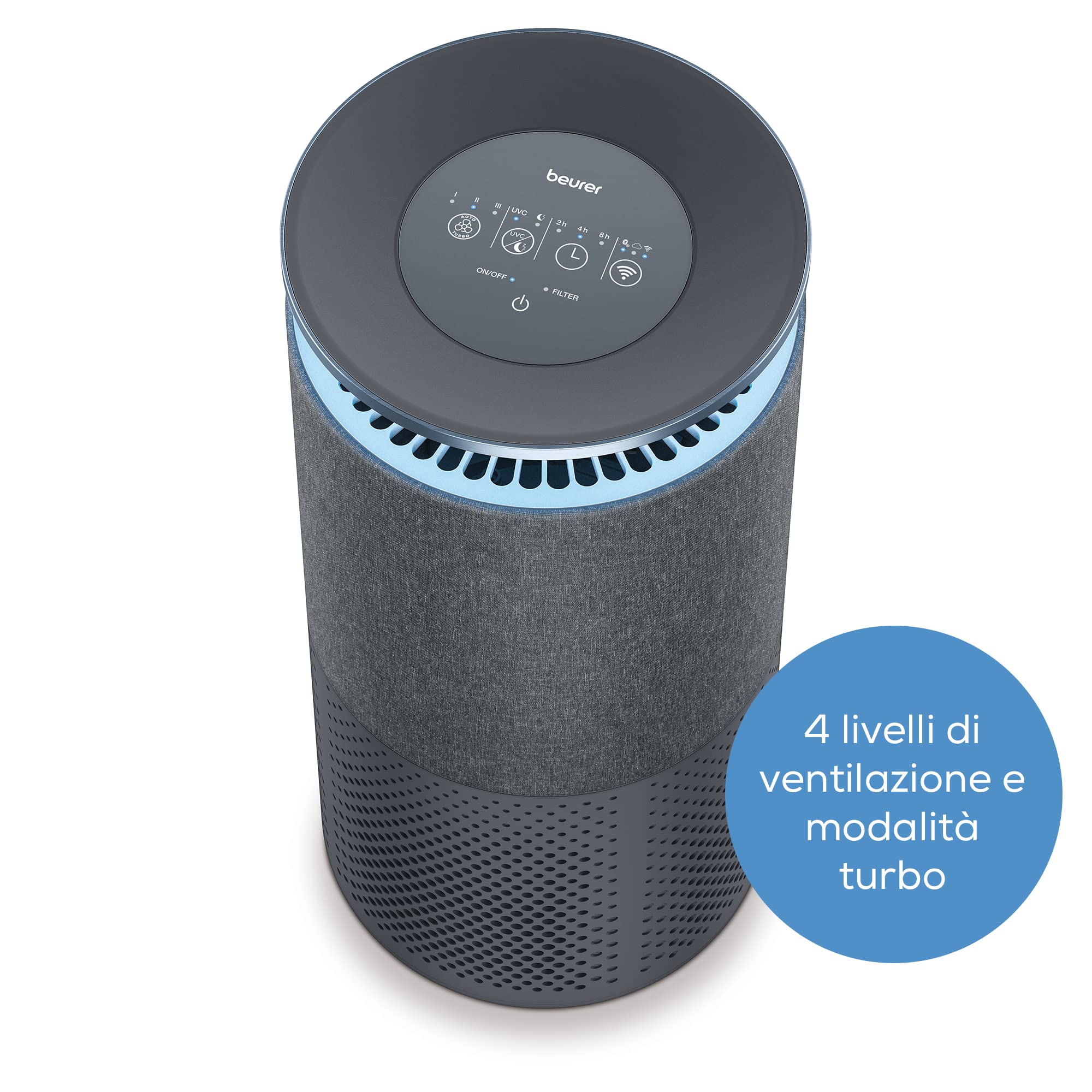 beurer-lr-401-purificatore-d-aria-con-app-luce-uv-fino-a-69-m image 6