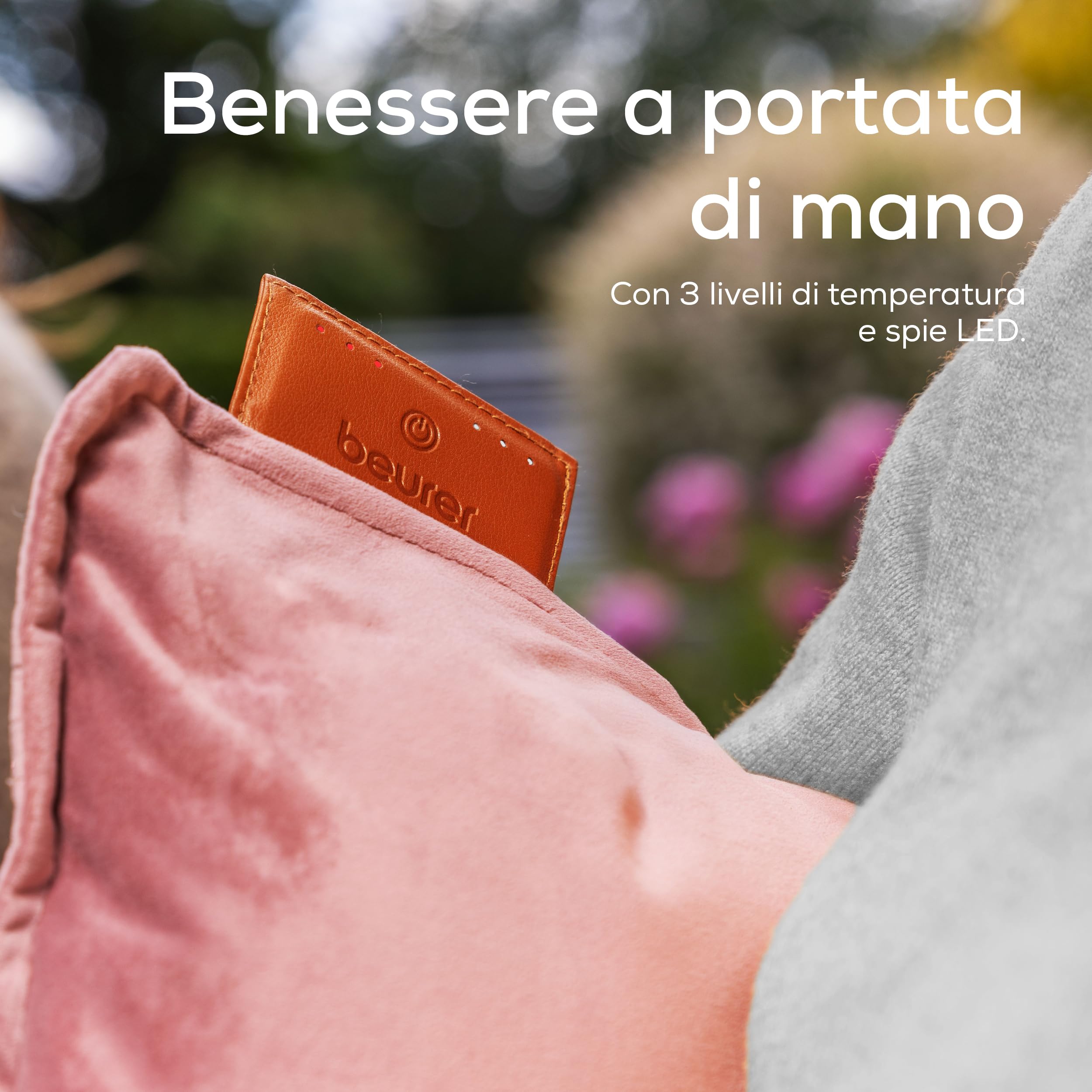beurer-heaty-termoforo-wireless-in-velluto-con-batteria-ricaricabile-e-3-livelli image 4