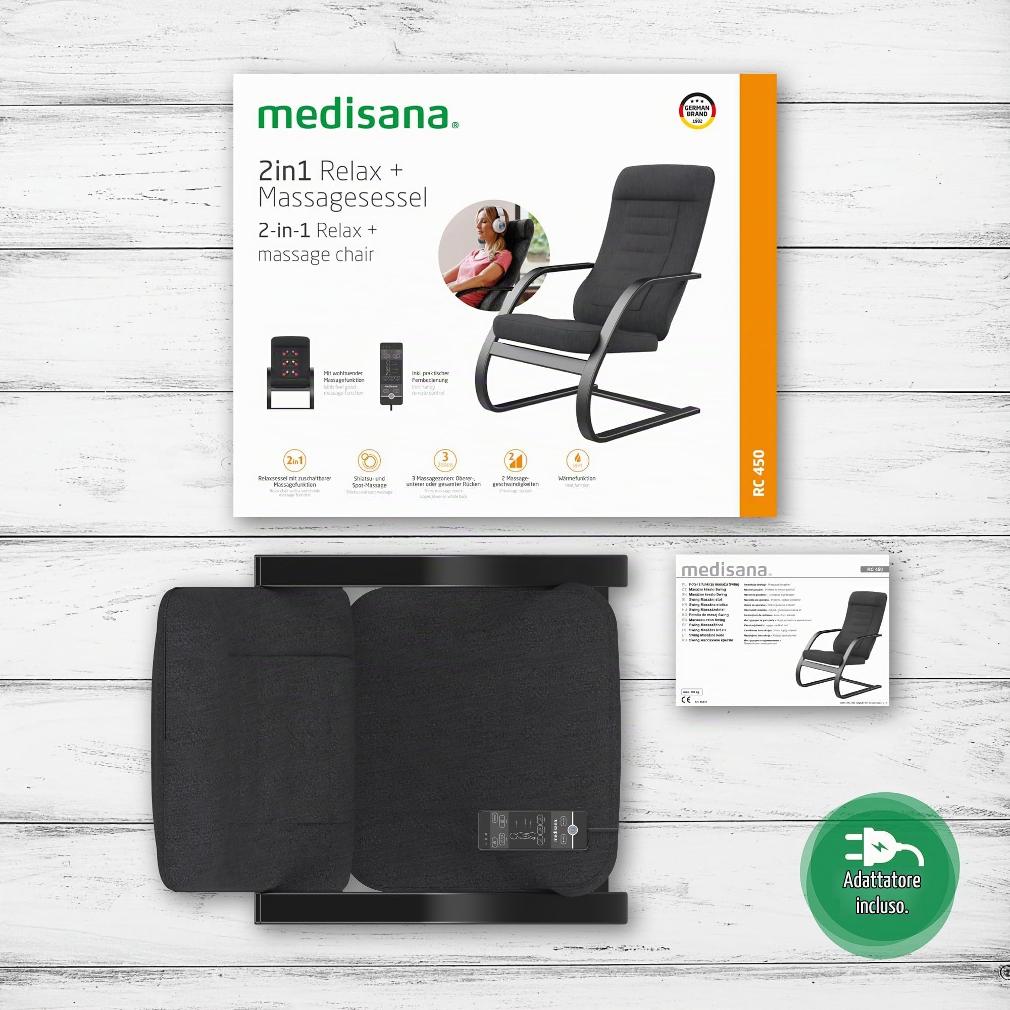 medisana-rc-450-poltrona-relax-massaggiante-shiatsu image 6