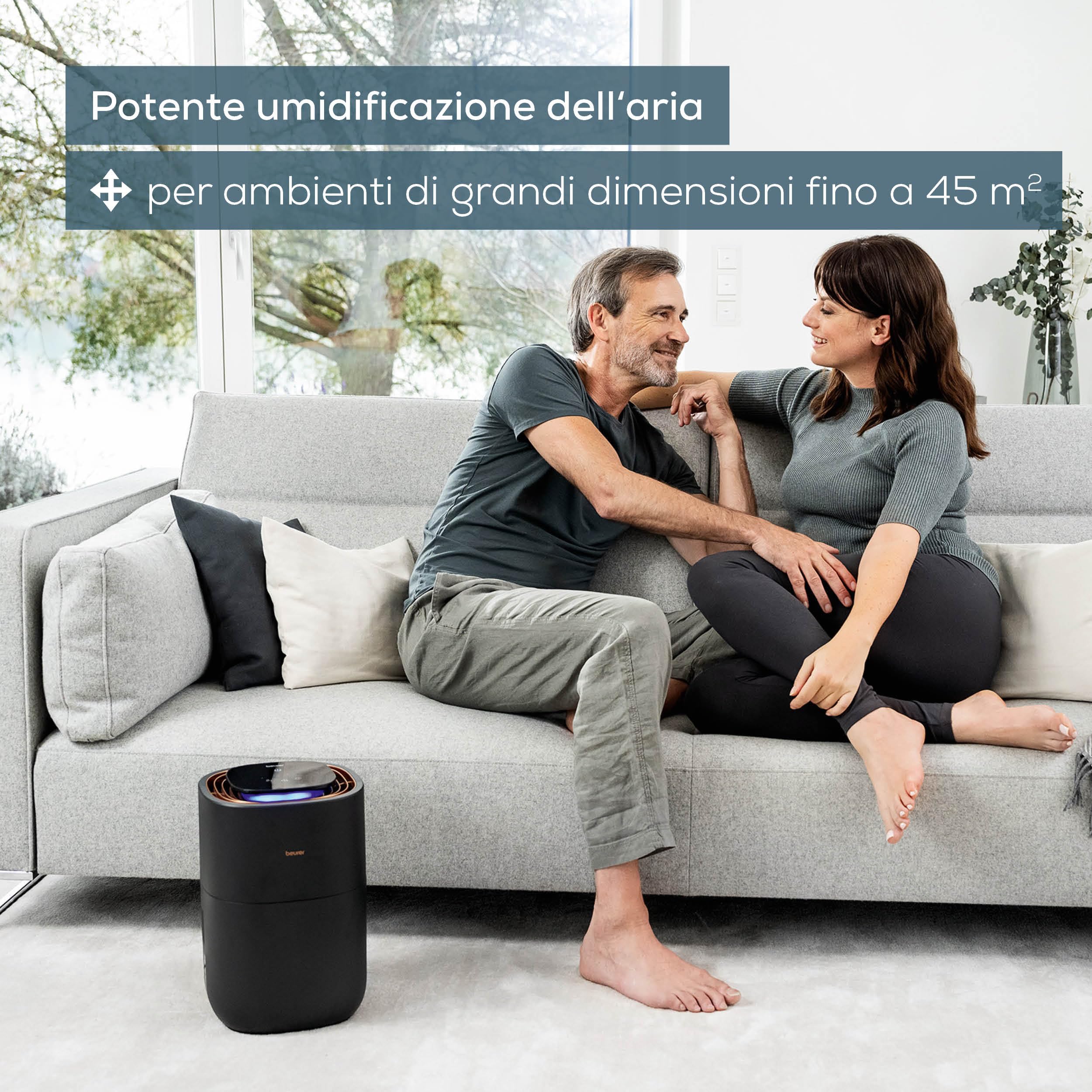 beurer-lb-300-plus-umidificatore-a-evaporazione-fredda-con-funzione-asciugatura- image 2