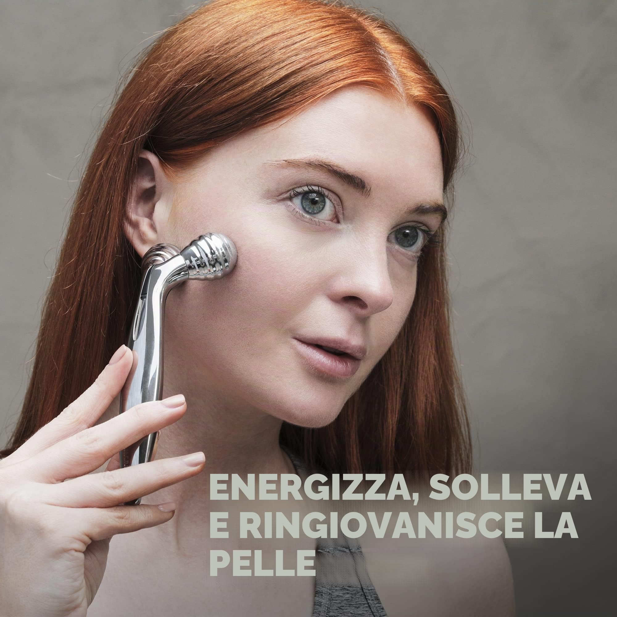 homedics-facial-beauty-roller-argento-massaggiatore-viso-con-rulli-360-e-pannell image 7