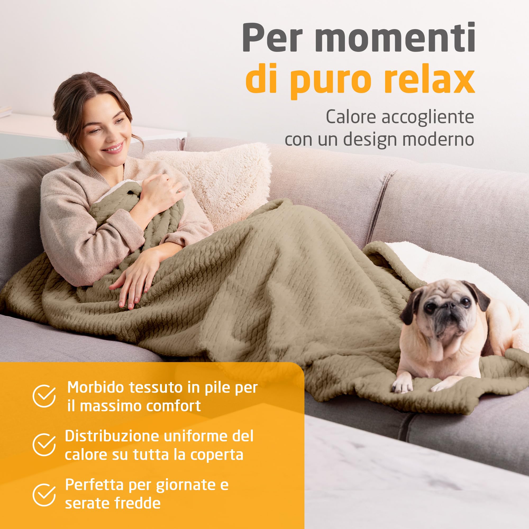 medisana-hb-419-coperta-termica-elettrica-in-pile-sherpa-con-9-livelli image 3