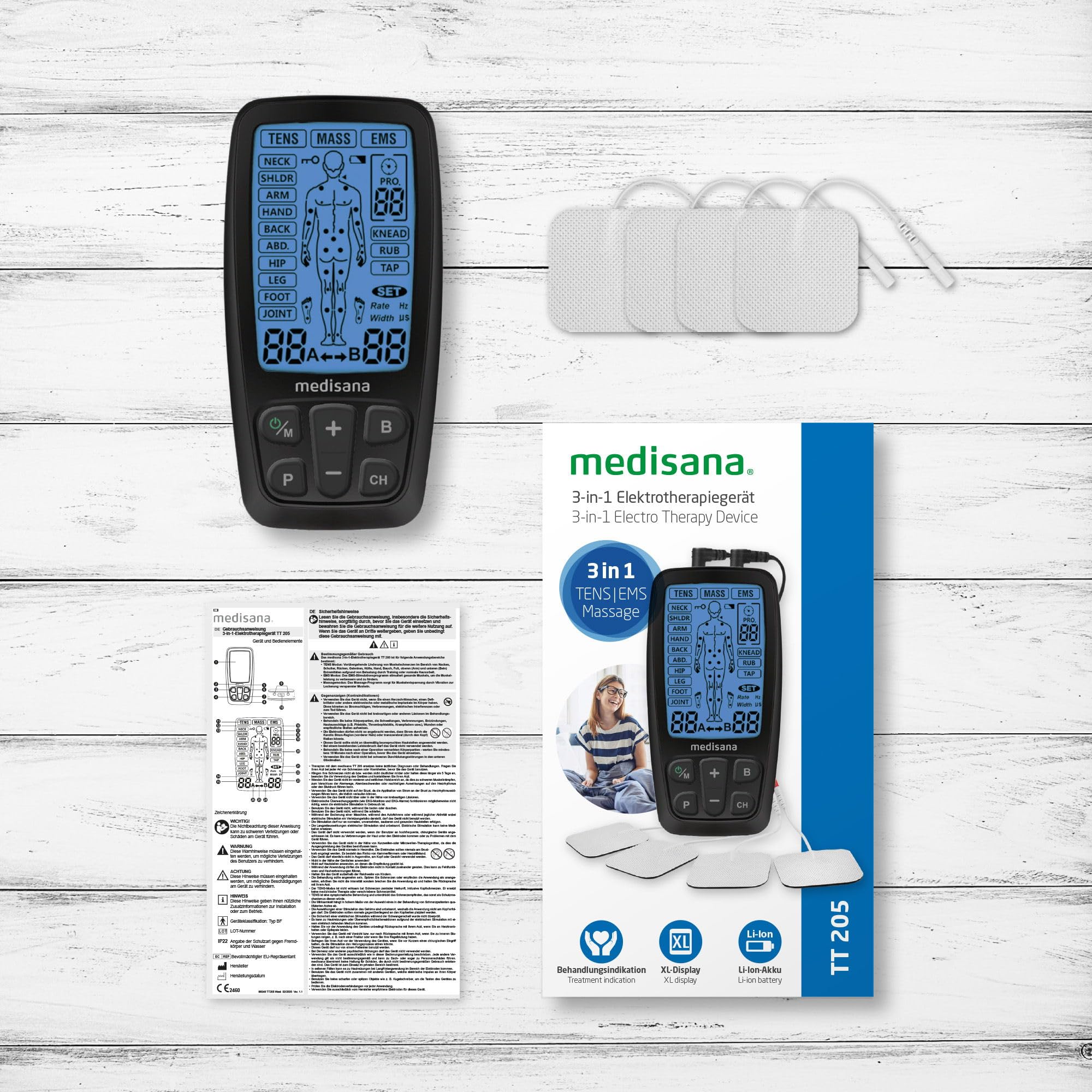 medisana-tt-205-dispositivo-tens-ems-elettrostimolatore-60-programmi image 6