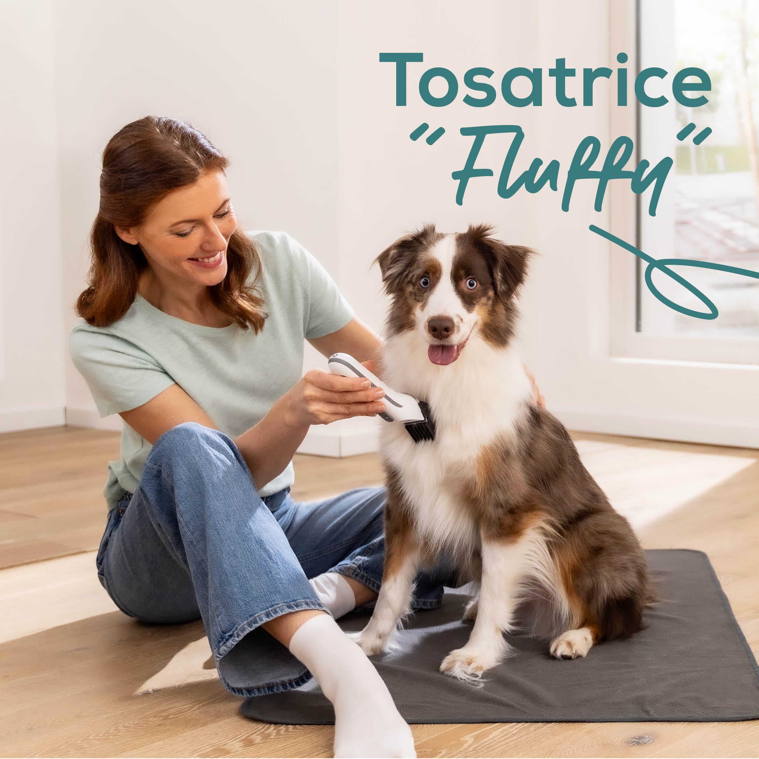 beurer-love-your-pet-tosatrice-fluffy-per-cani-e-gatti-set-da-9-pezzi-lama-in-ac image 2