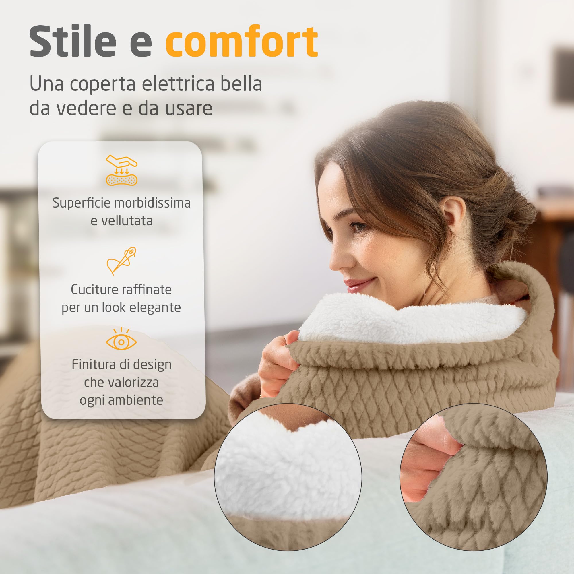 medisana-hb-419-coperta-termica-elettrica-in-pile-sherpa-con-9-livelli image 5