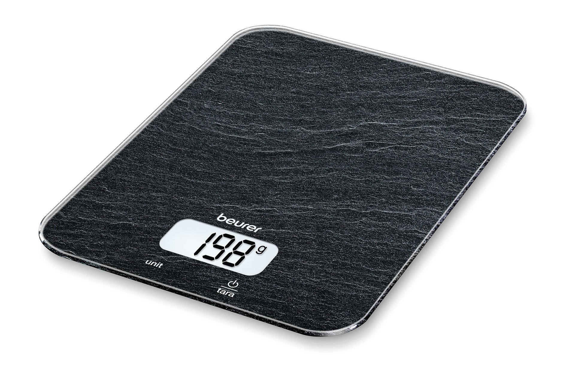 beurer-ks-19-slate-bilancia-da-cucina-digitale-in-vetro-portata-5-kg-funzione-ta image 1