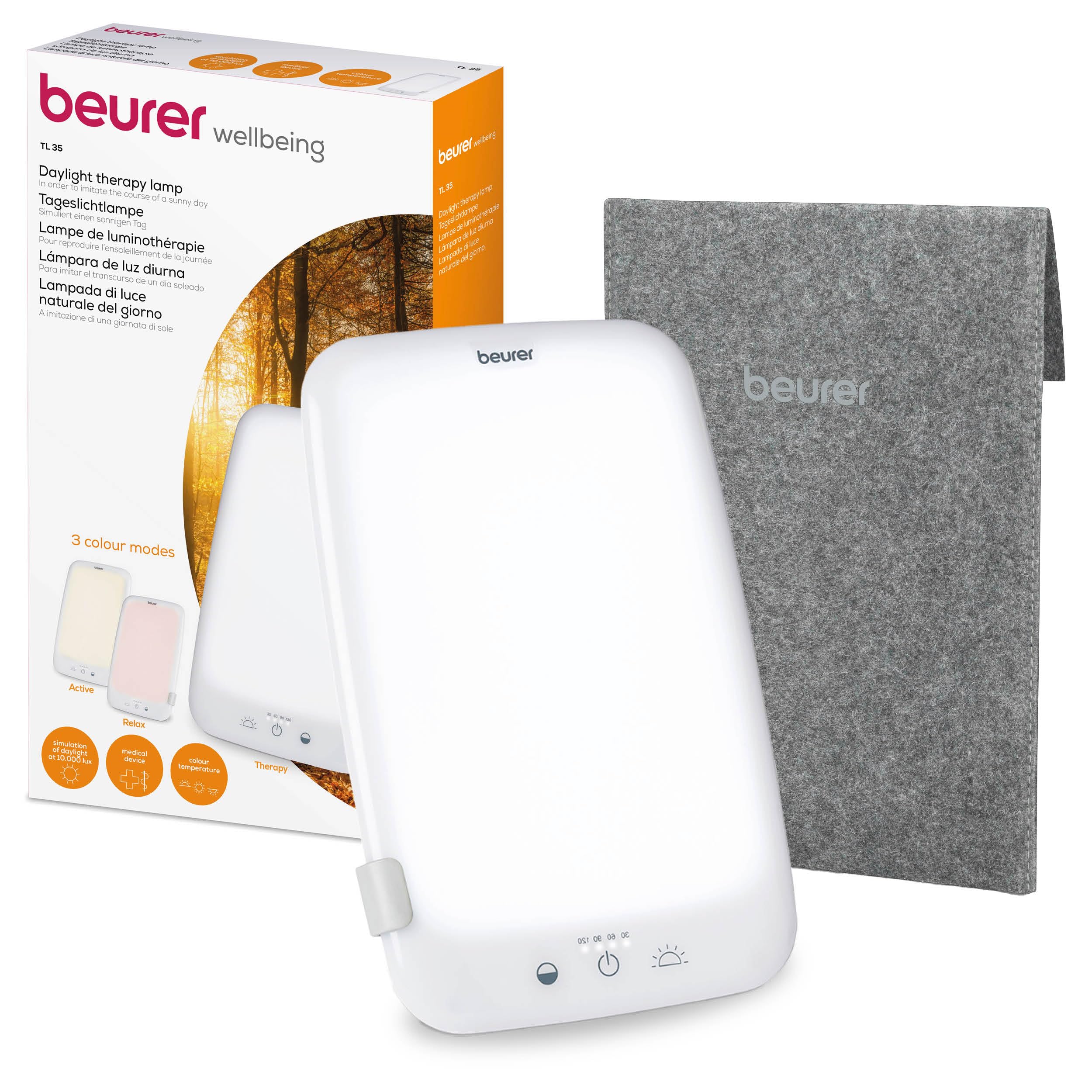 beurer-tl-35-lampada-sad-10-000-lux-con-3-temperature-di-colore image 1