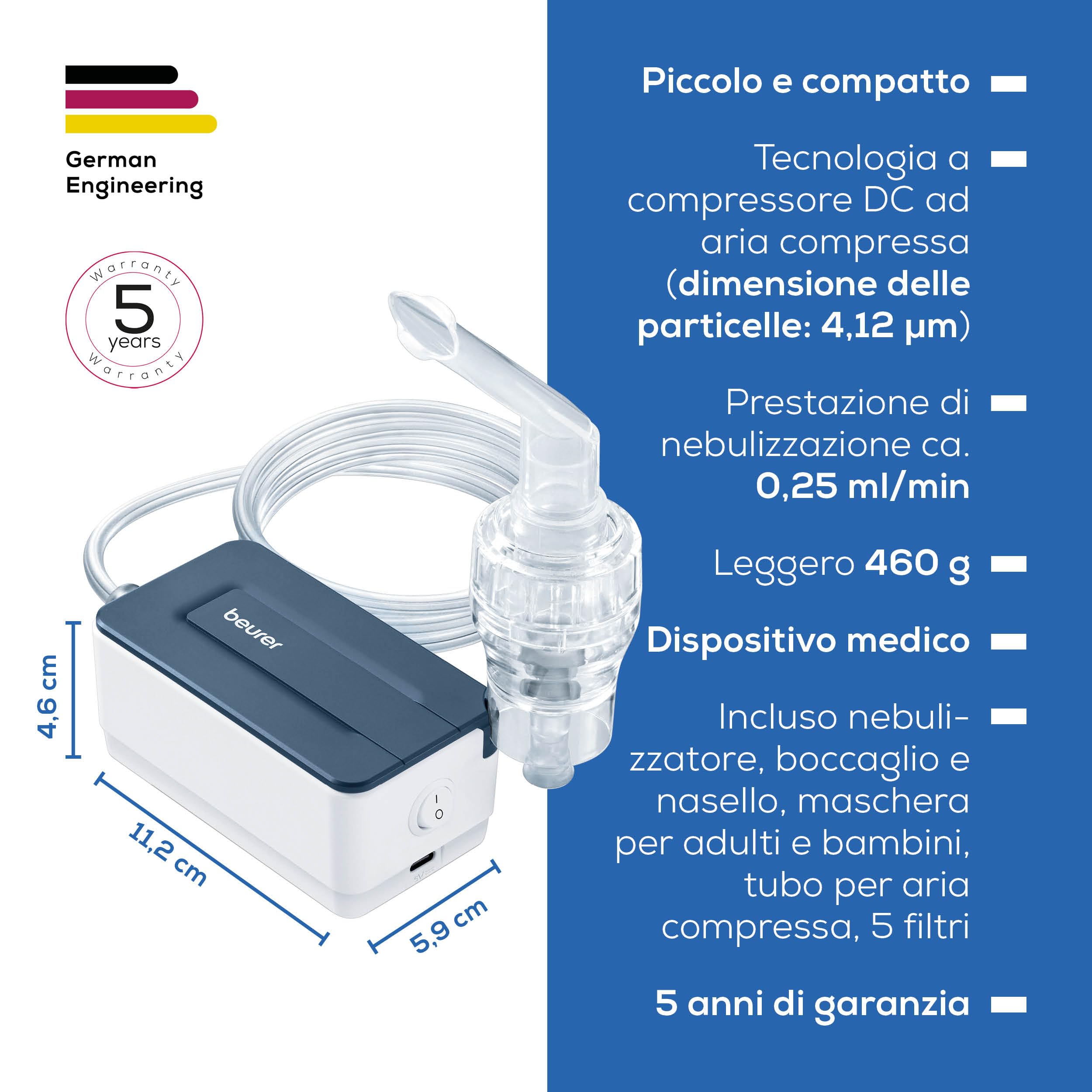 beurer-ih-15-aerosol-compressore-portatile-per-vie-respiratorie-compatto-e-silen image 6