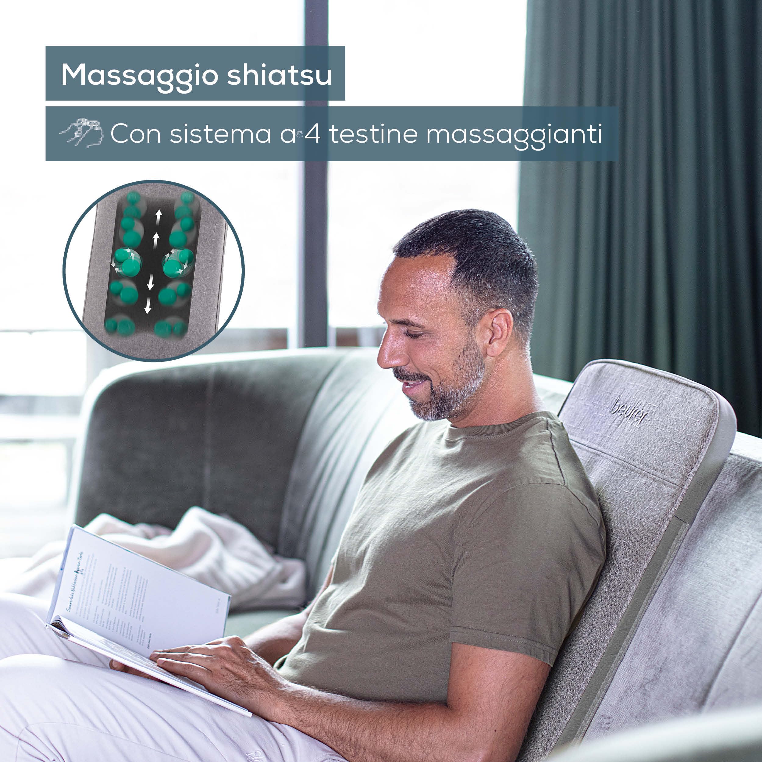 beurer-mg-202-cuscino-massaggiante-shiatsu-per-schiena-2-livelli-di-intensit-des image 2