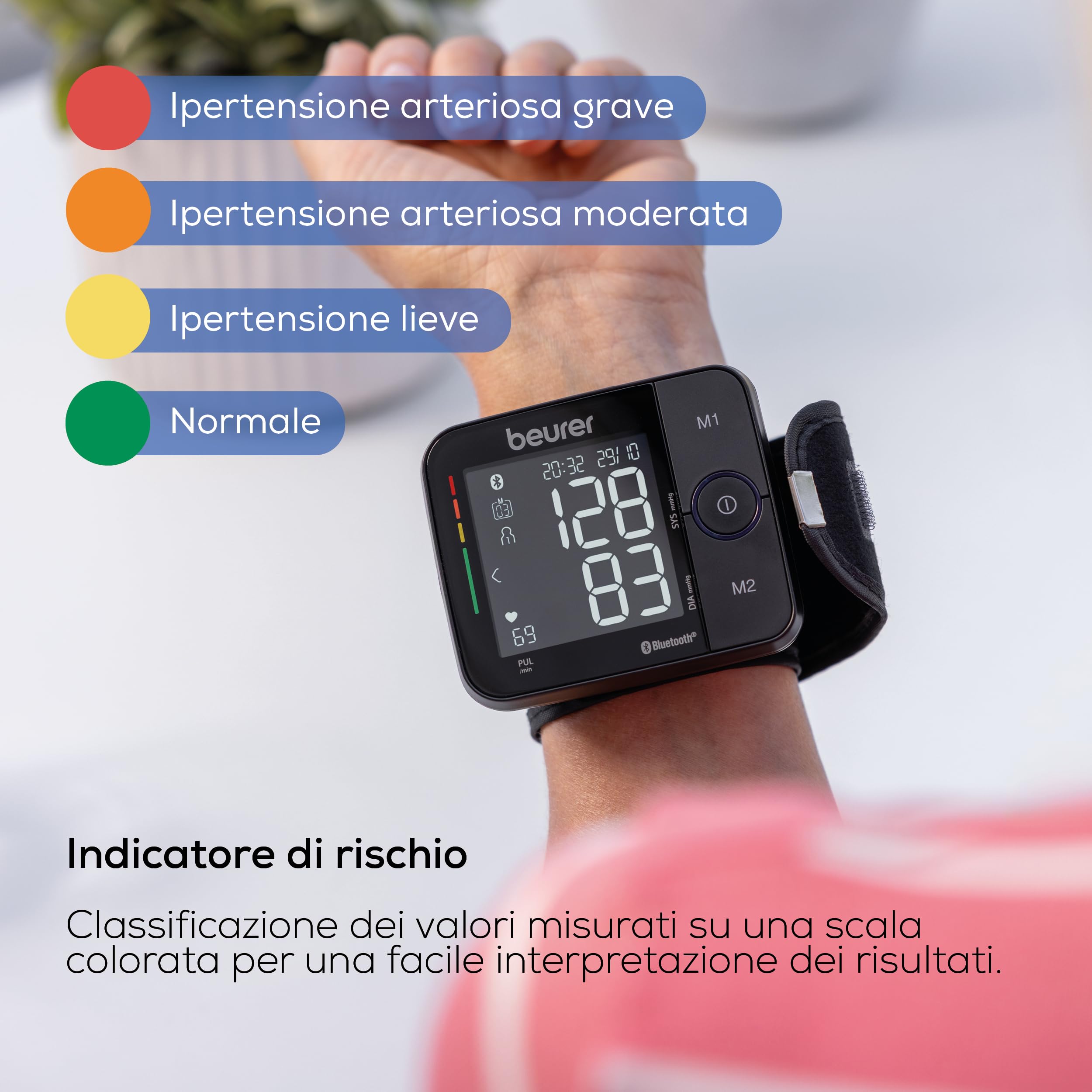 beurer-bc-54-misuratore-di-pressione-da-polso-con-app-tecnologia-di-gonfiaggio-r image 6