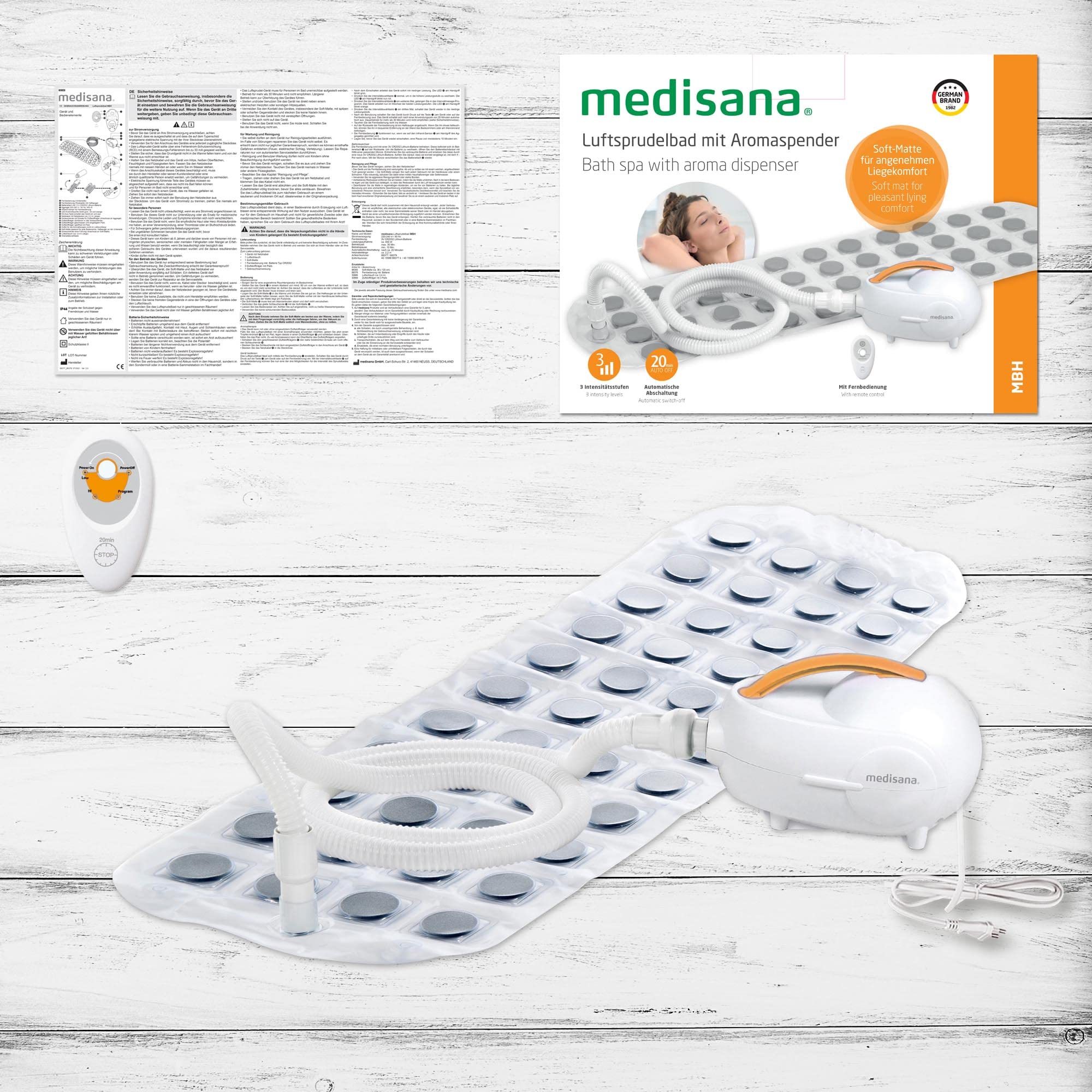 medisana-mbh-massaggiatore-a-bolle-d-aria-per-vasca-da-bagno-con-diffusore-aromi image 7