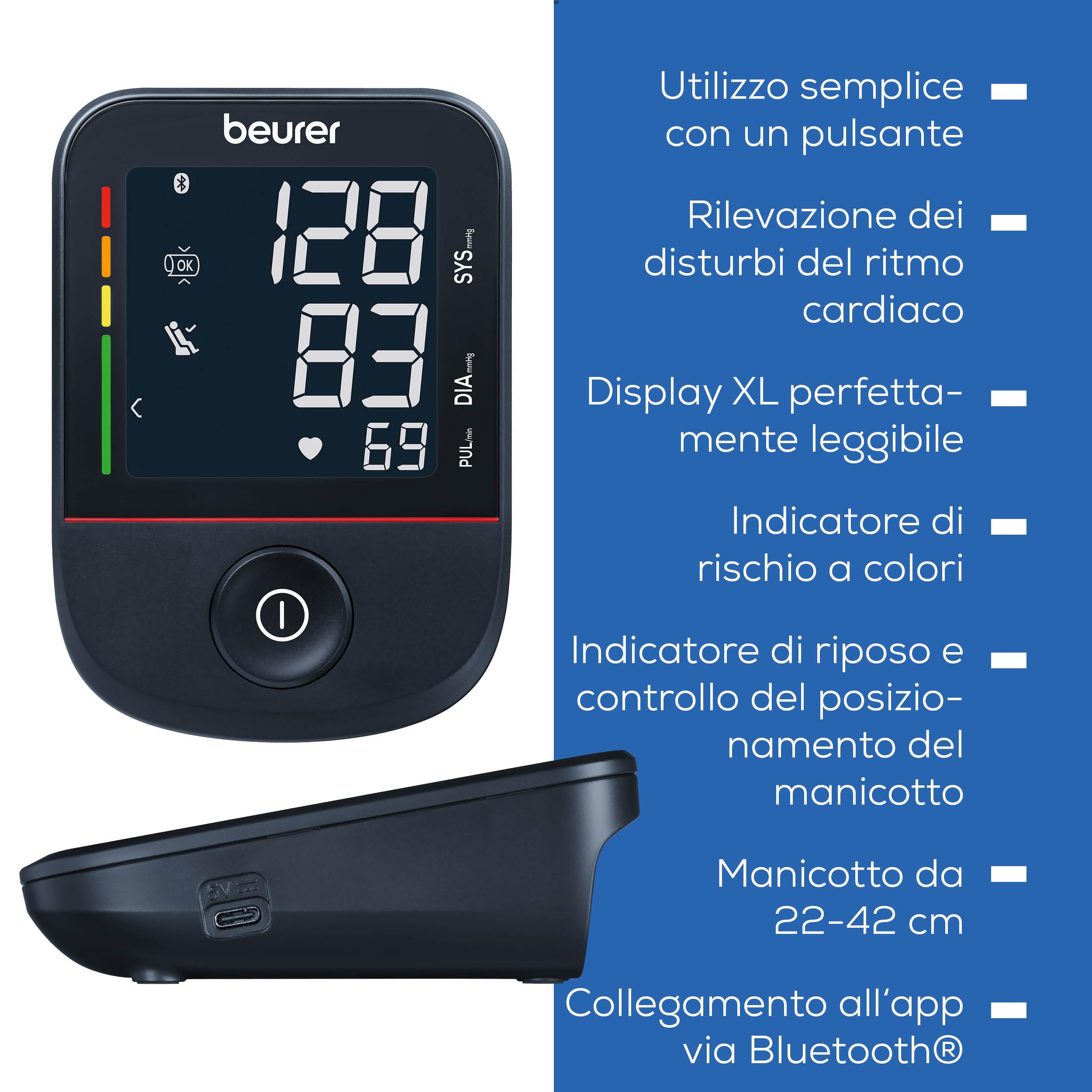 misuratore-di-pressione-da-braccio-beurer-bm-48-con-app-e-bluetooth-comando-a-1- image 8