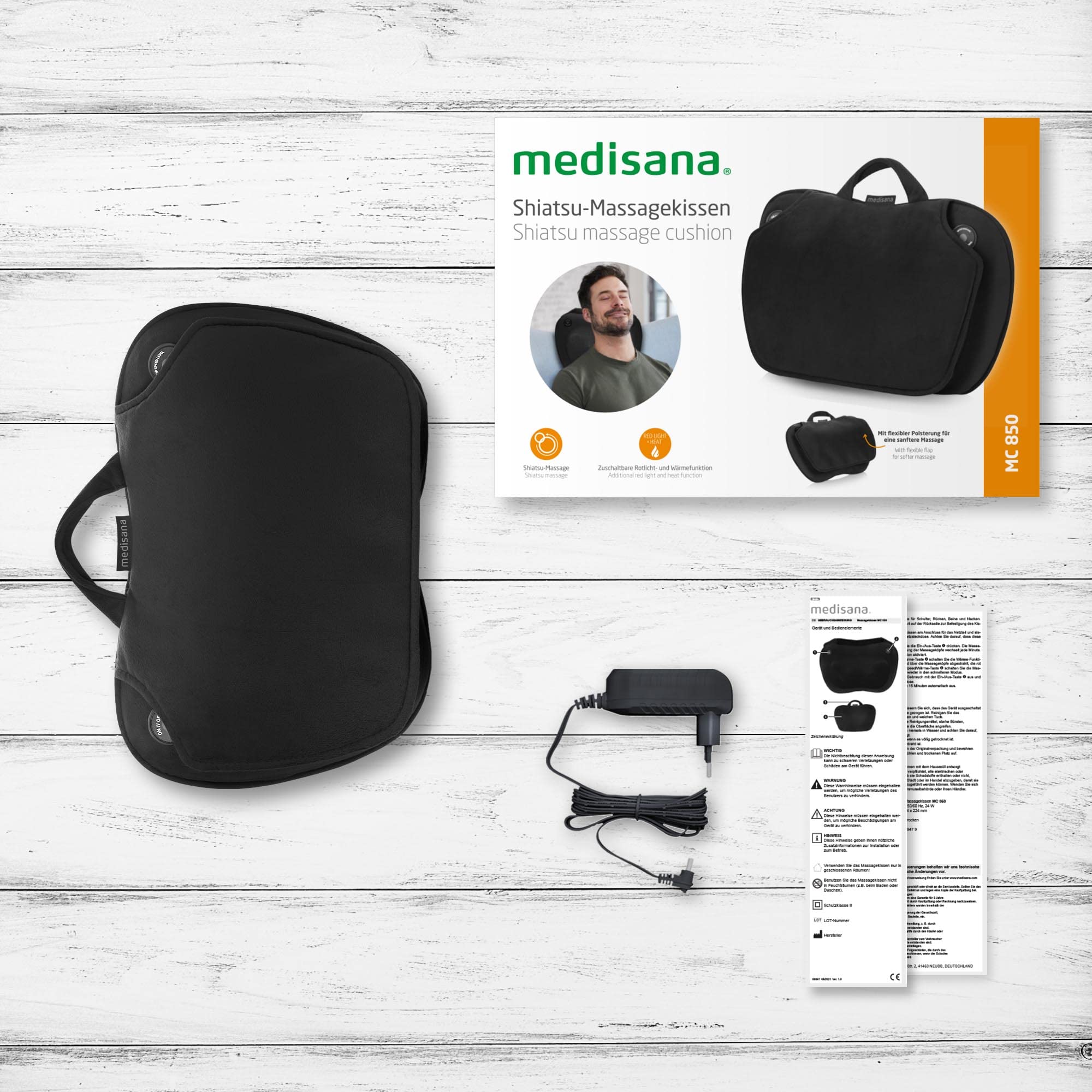 medisana-mc-850-cuscino-massaggiante-shiatsu-con-calore-e-telecomando image 7
