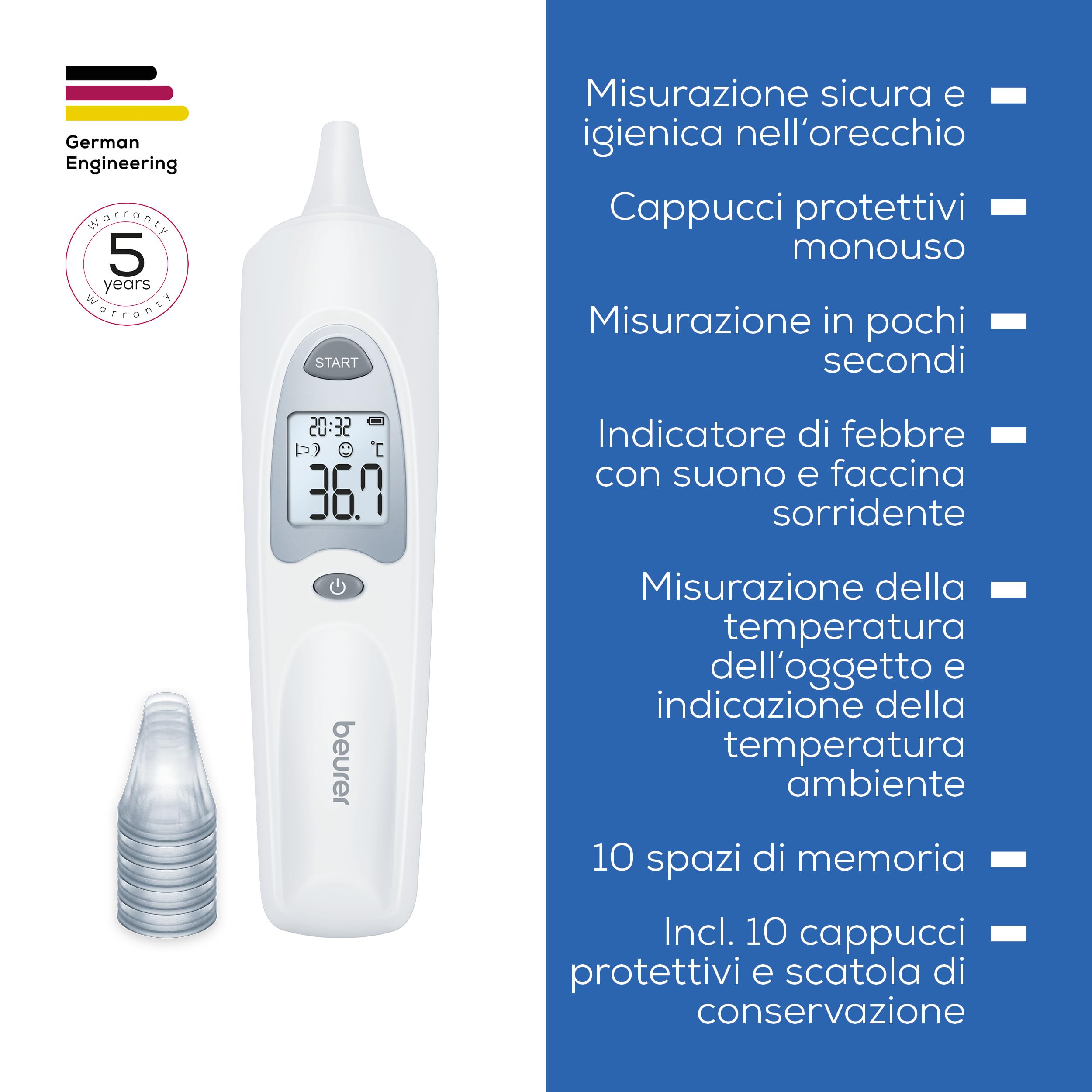 beurer-ft-58-termometro-auricolare-digitale image 8