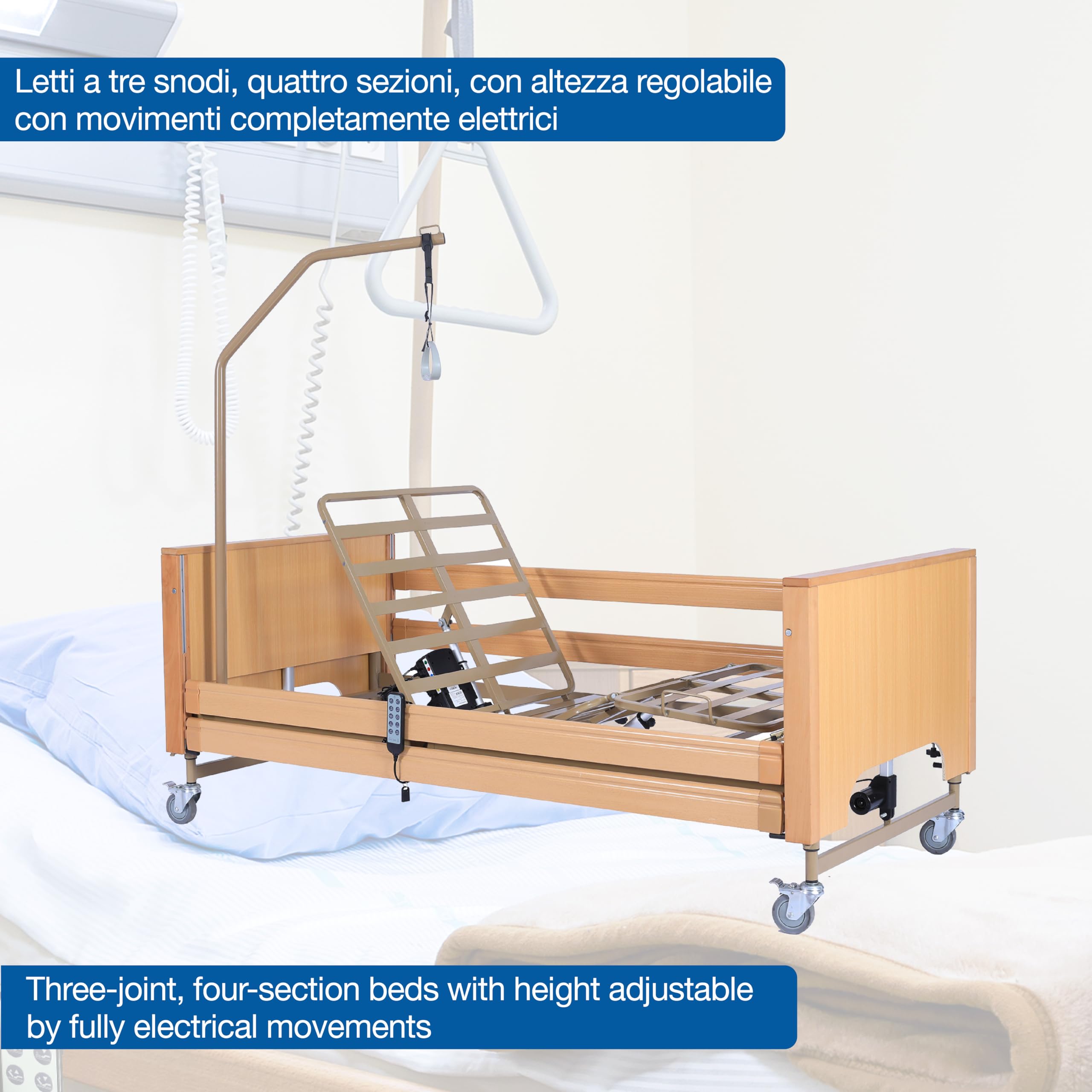 gima-27684-letto-elettrico-4-motori-altezza-regolabile-84-125-cm-3-articolazioni image 2