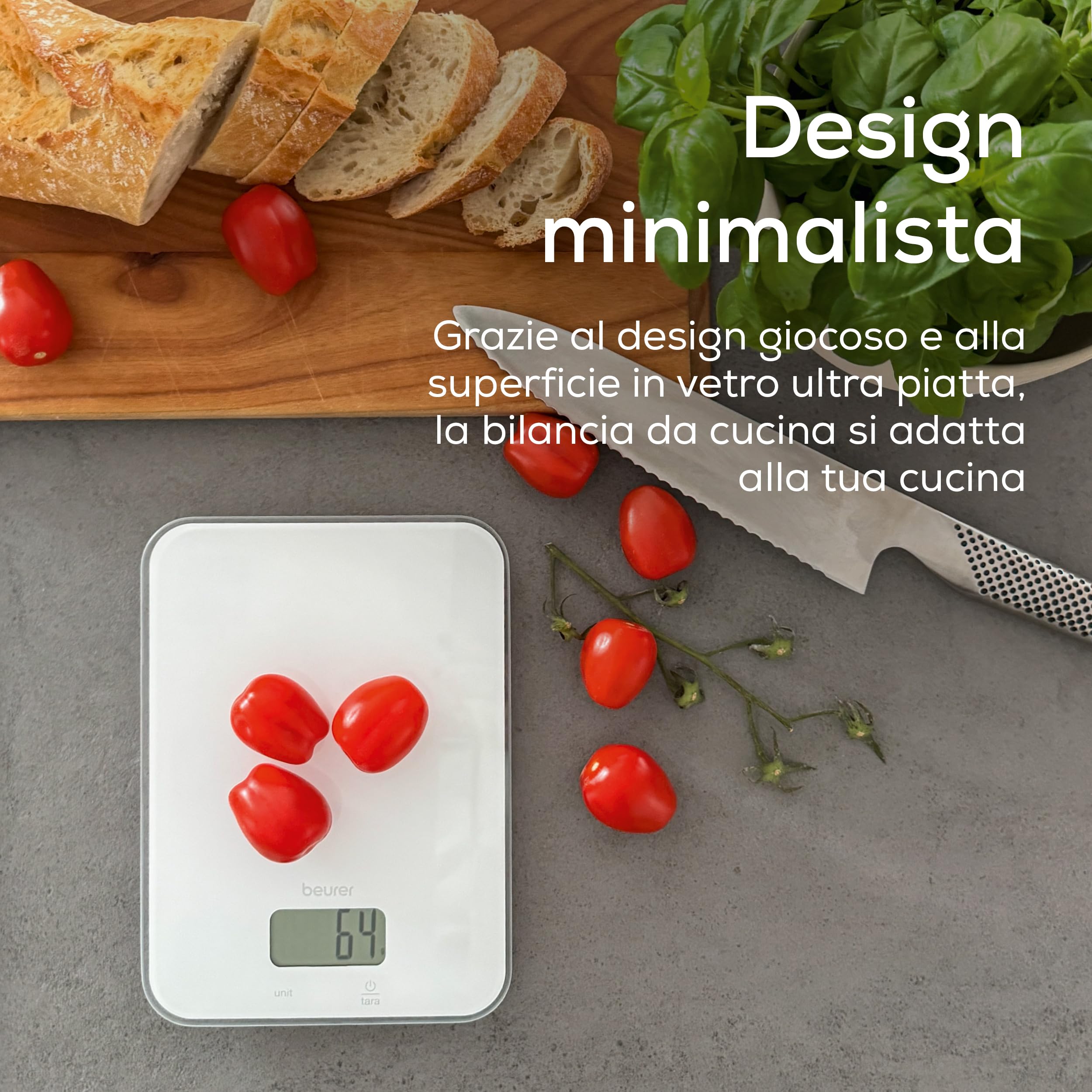 beurer-ks-19-pure-white-bilancia-da-cucina-digitale-5-kg image 5