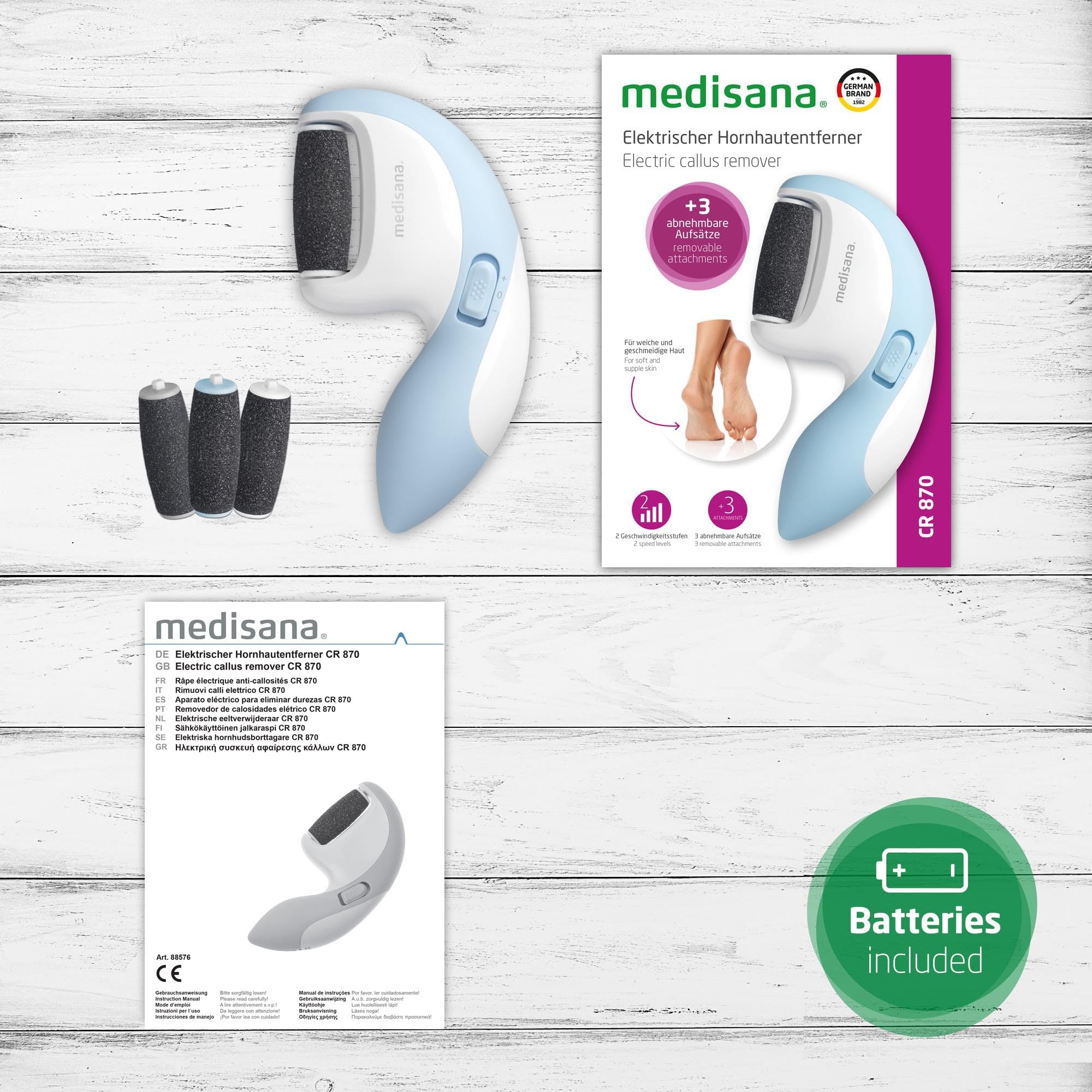 medisana-cr-870-rimuovi-calli-elettrico-con-3-attacchi-2-velocit-per-piedi-mani- image 6