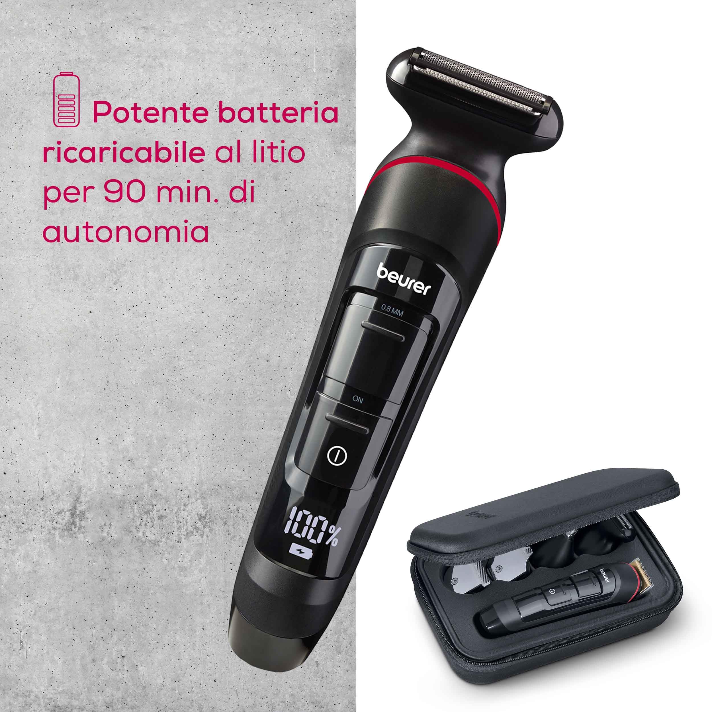 beurer-mn9x-multigroomer-11-in-1-regolabarba-tagliacapelli-body-trimmer-e-rasoio image 3