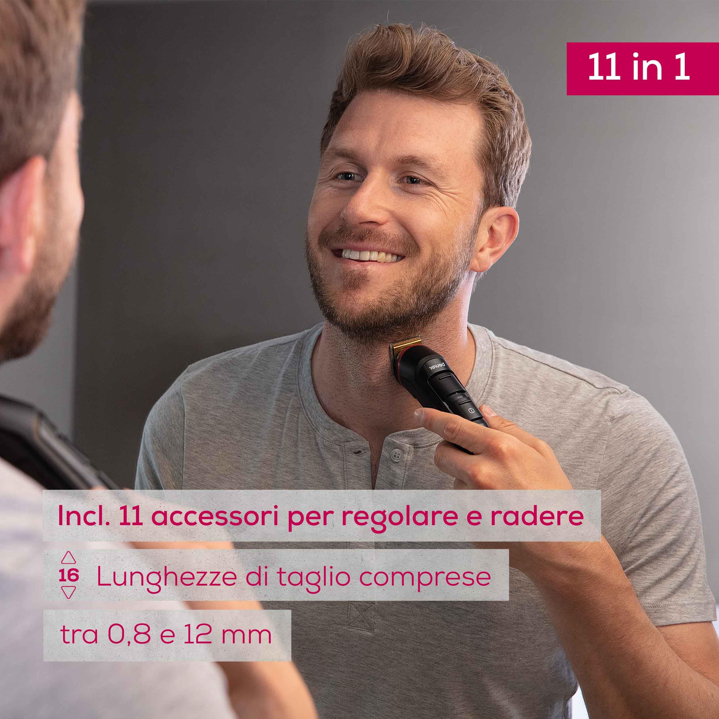 beurer-mn9x-multigroomer-11-in-1-regolabarba-tagliacapelli-body-trimmer-e-rasoio image 2