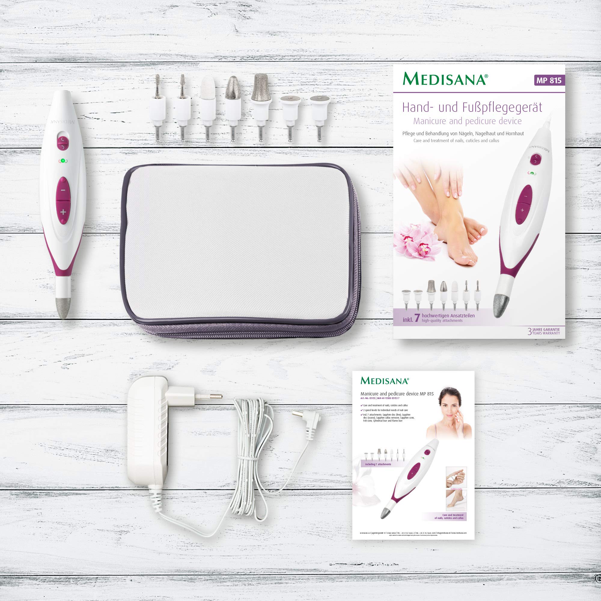 medisana-mp-815-set-manicure-e-pedicure-elettrico-con-7-accessori-2-velocit-rota image 7