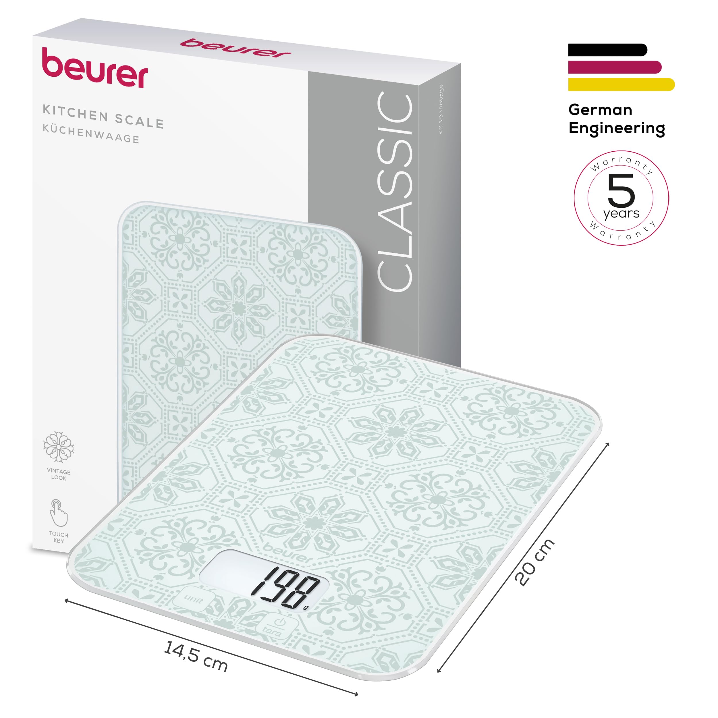 beurer-ks-19-vintage-bilancia-da-cucina-digitale-vintage image 7