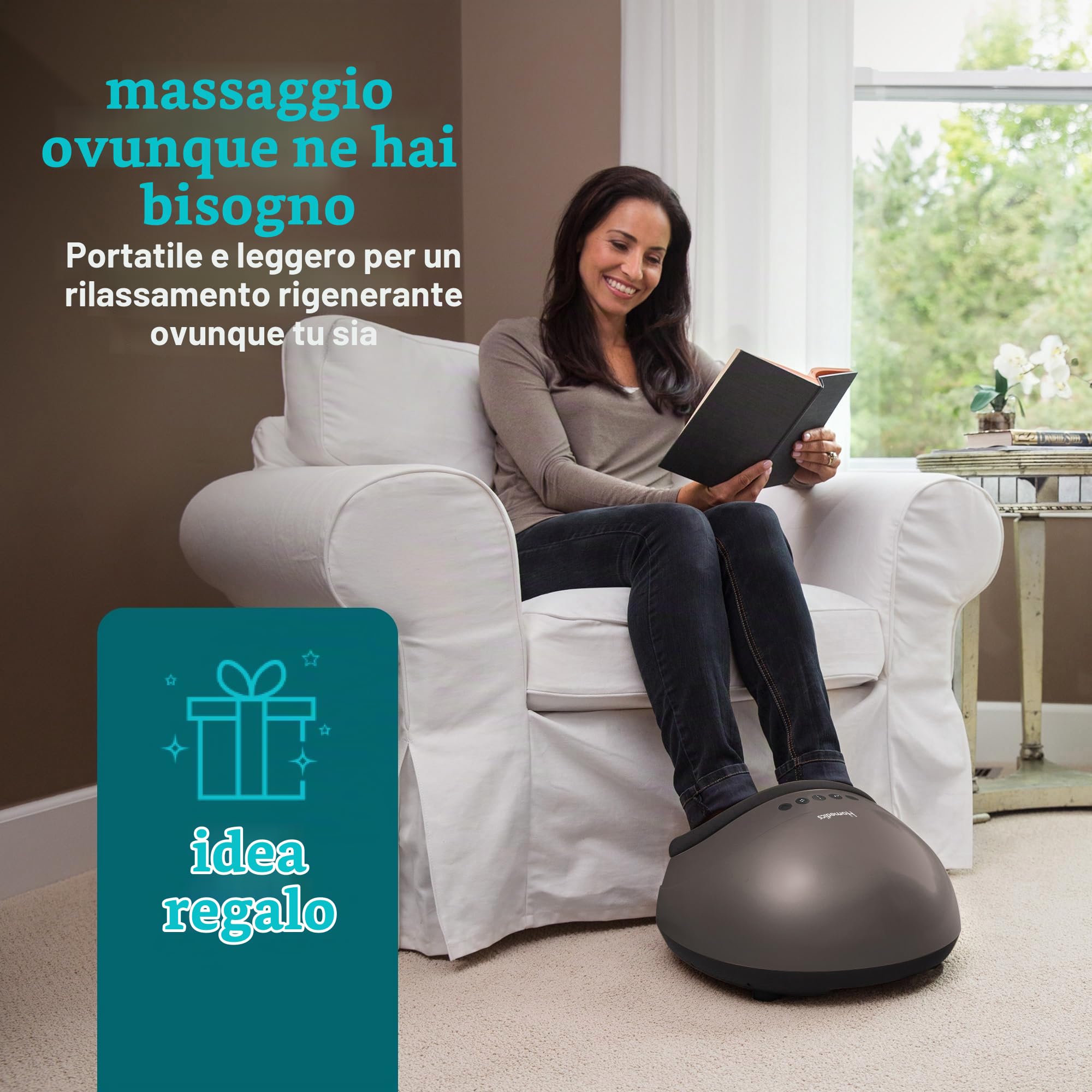 homedics-shiatsu-air-pro-massaggiatore-per-piedi-con-compressione-ad-aria-e-calo image 7