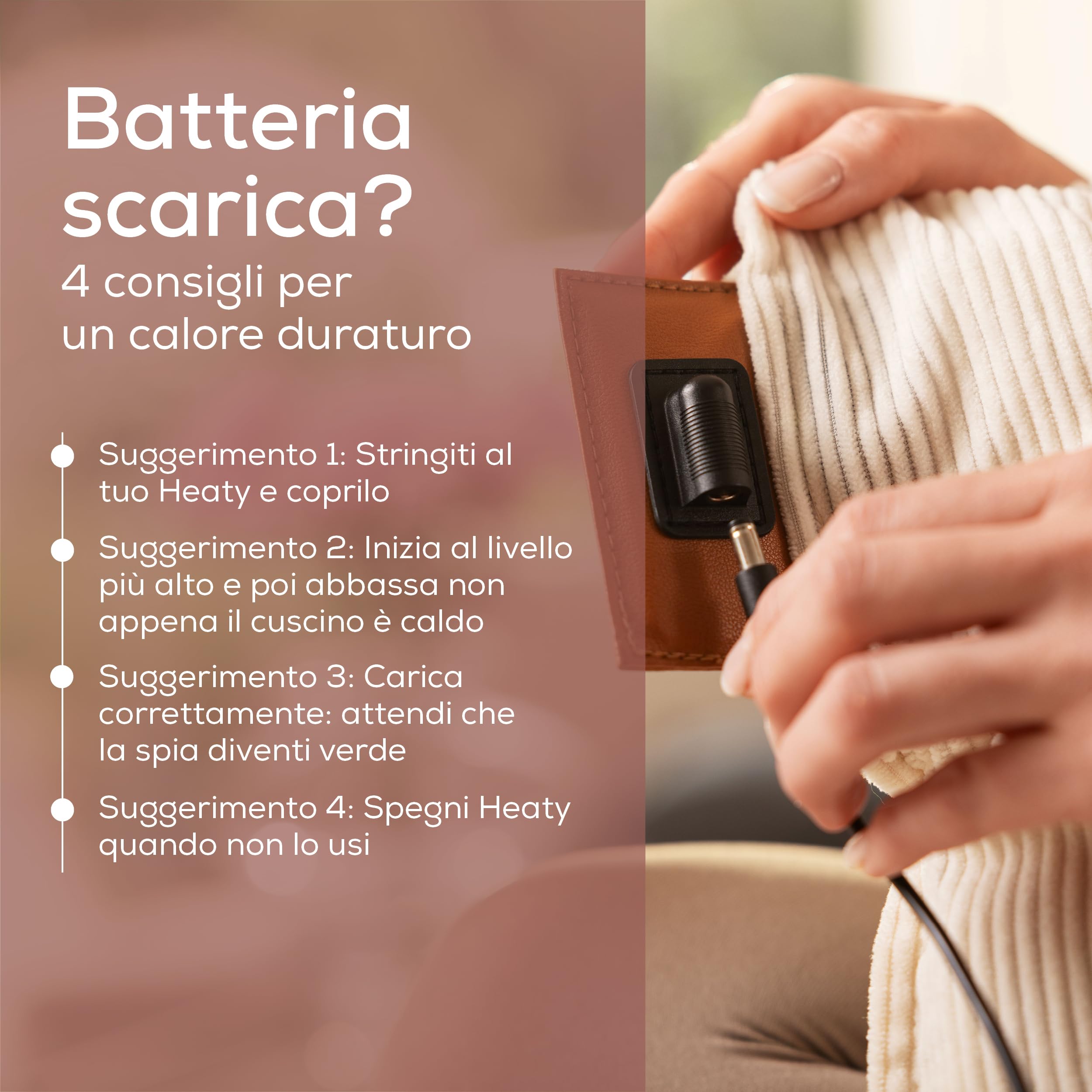 beurer-heaty-termoforo-wireless-in-velluto-con-batteria-ricaricabile-e-3-livelli image 5