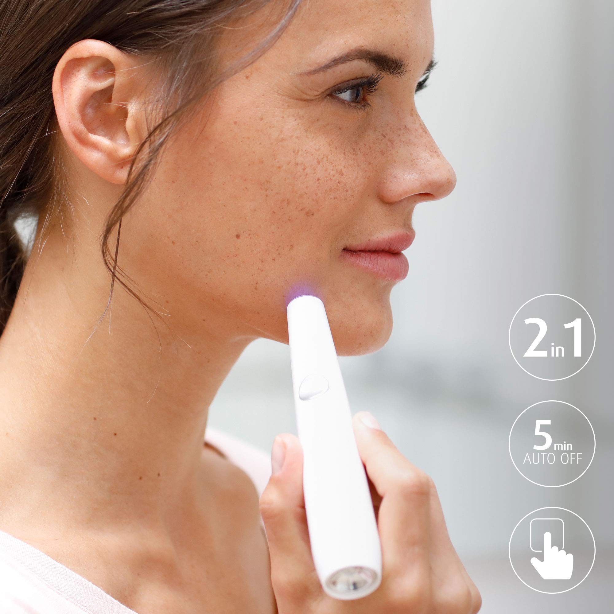 medisana-dc-300-penna-anti-acne-led-con-terapia-luce-rossa-e-blu image 7