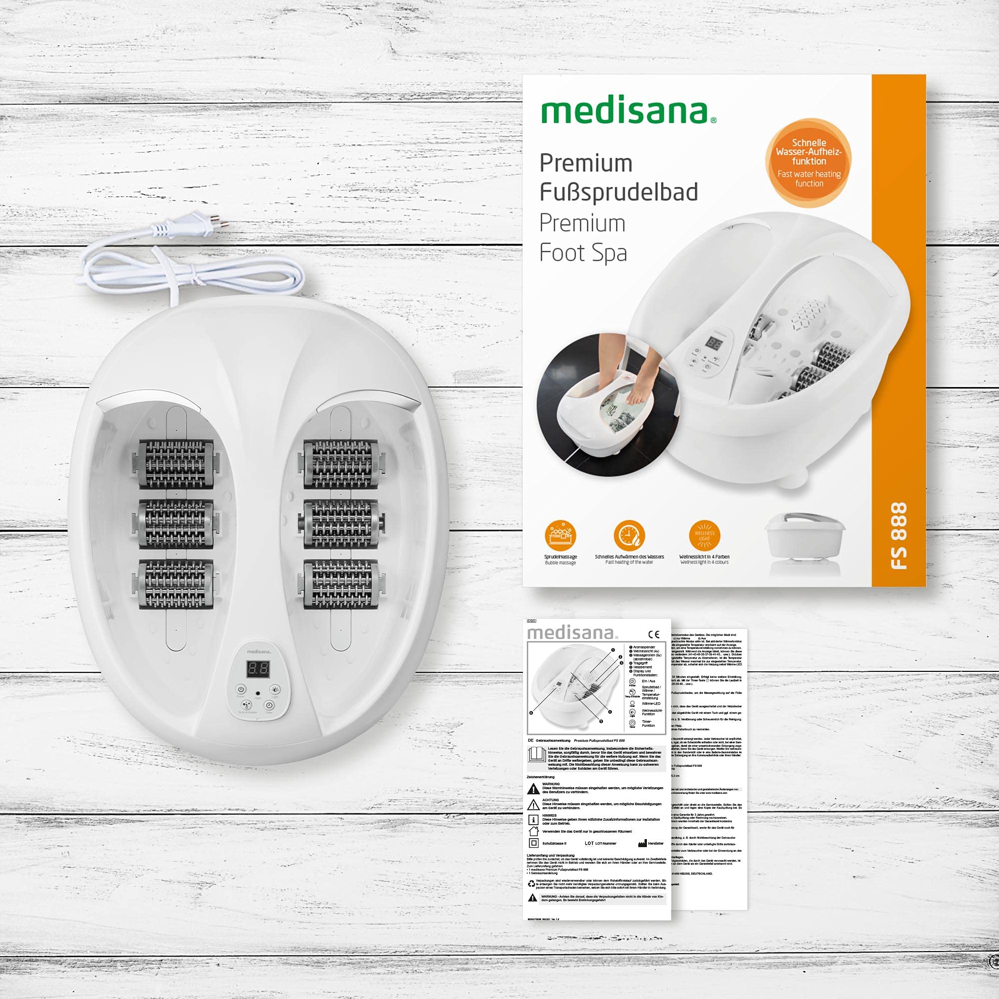 medisana-fs-888-pediluvio-premium-con-massaggio-a-bolle-calore-35-45-c-timer-aro image 6