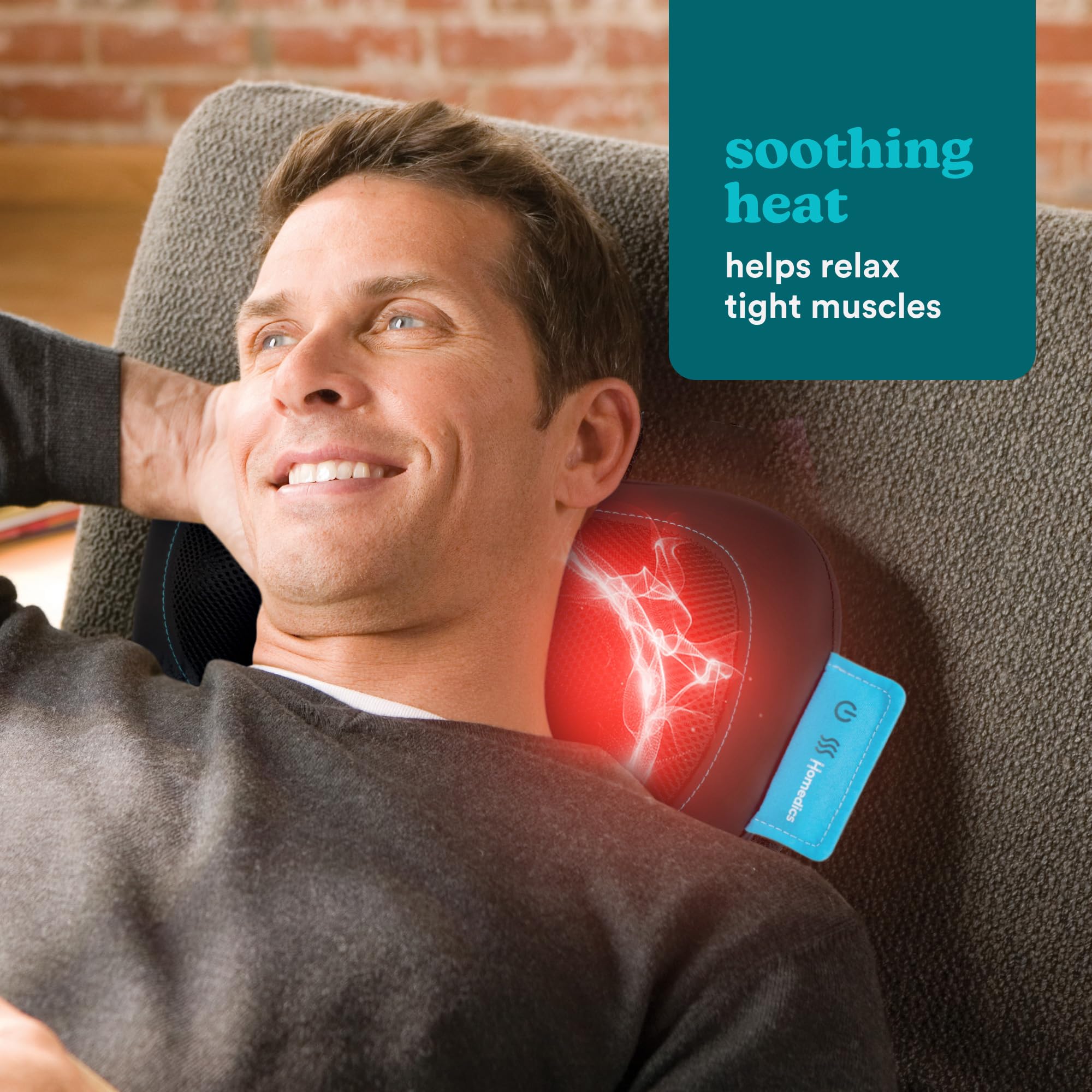 homedics-cuscino-massaggiante-portatile-shiatsu-con-calore-4-nodi-rotanti-doppia image 3